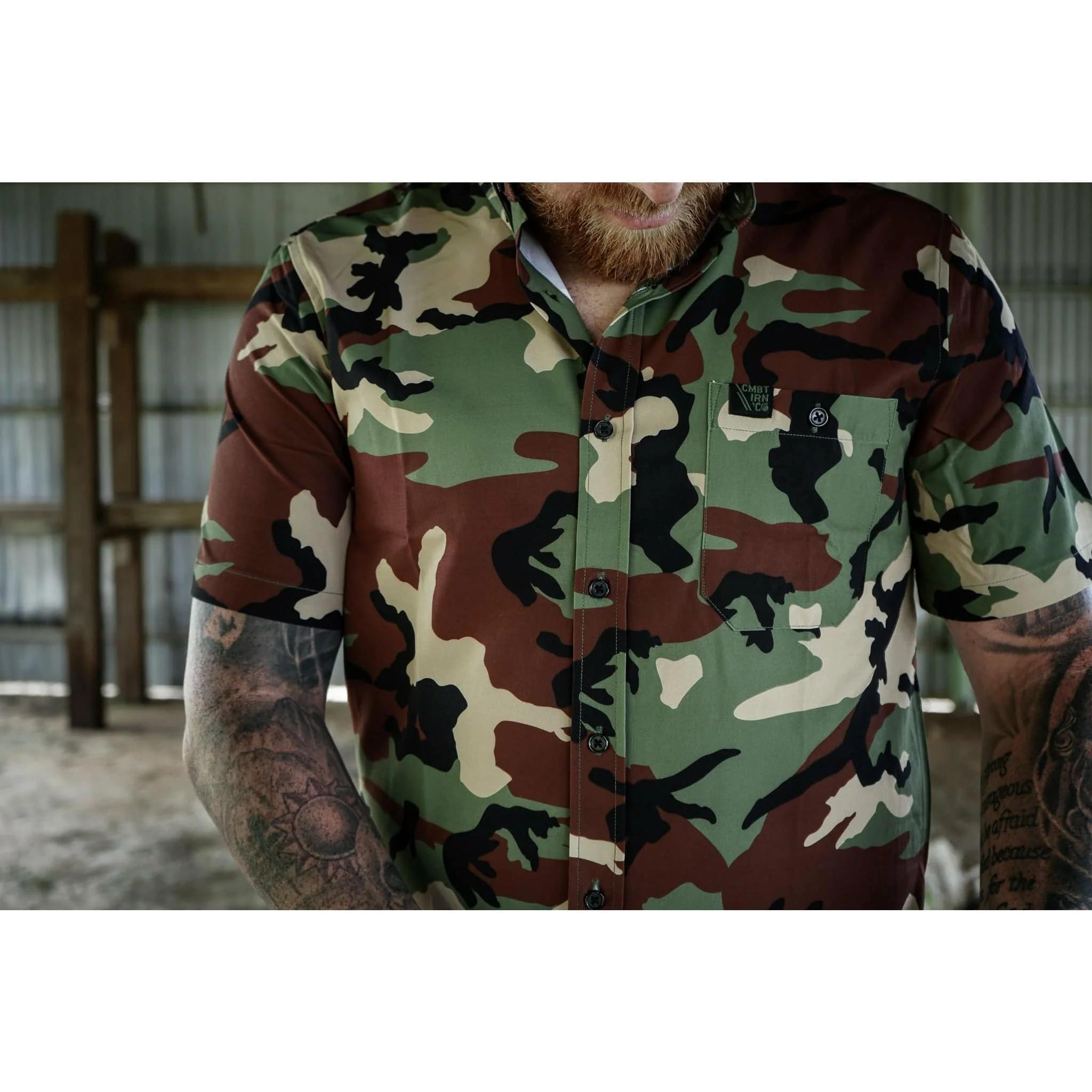 LIGHT WEIGHT BUTTON UP SHORT SLEEVE - Image 6
