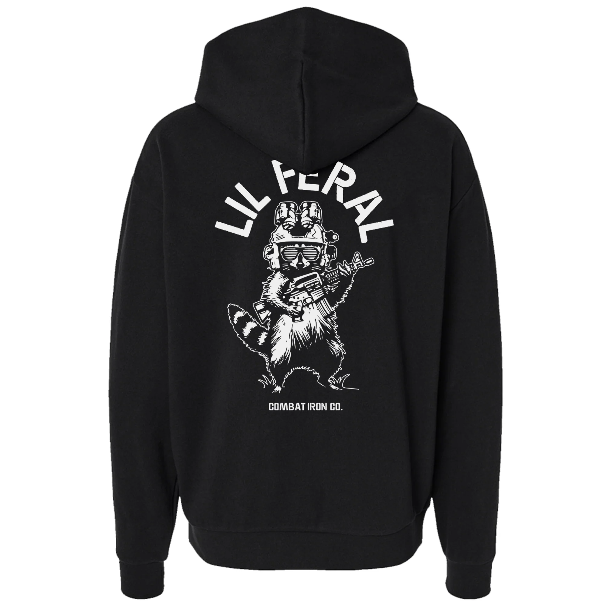 Lil Feral Raccoon Men's Hoodie
