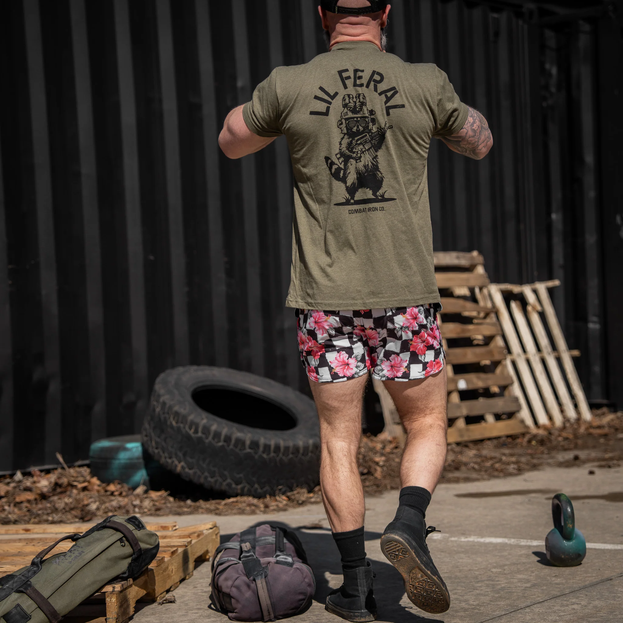 Lil Feral Raccoon Men's T-Shirt - Image 10