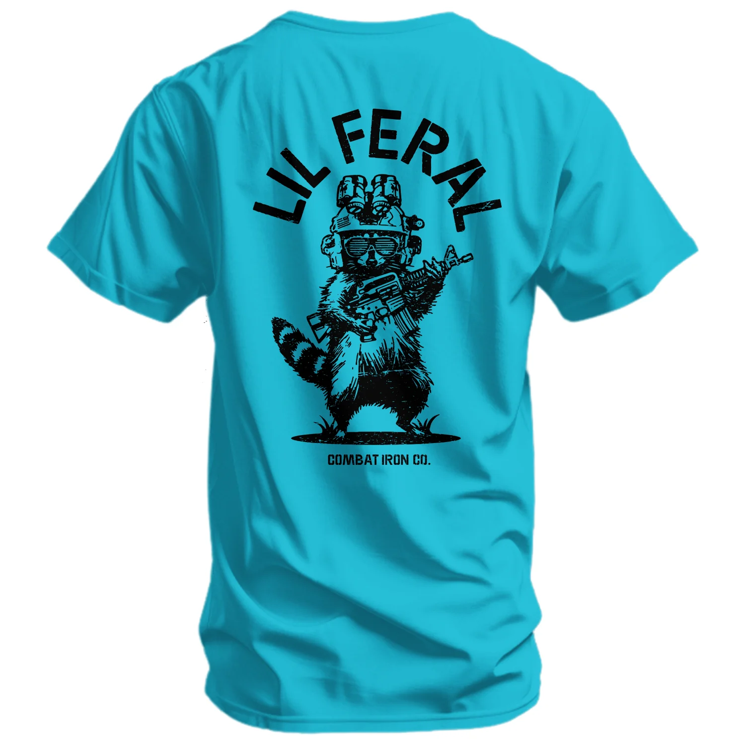 Lil Feral Raccoon Men's T-Shirt - Image 14