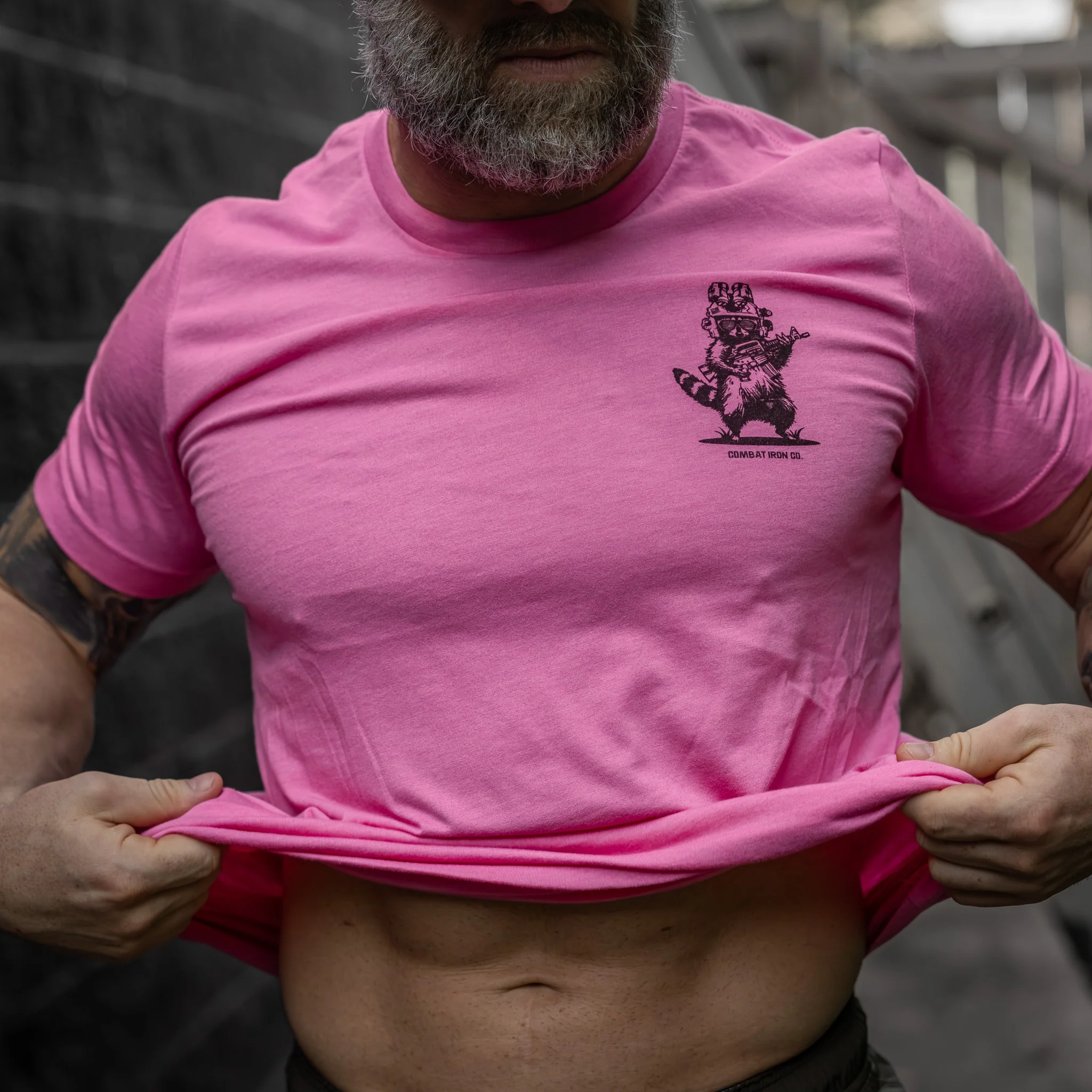 Lil Feral Raccoon Men's T-Shirt - Image 24