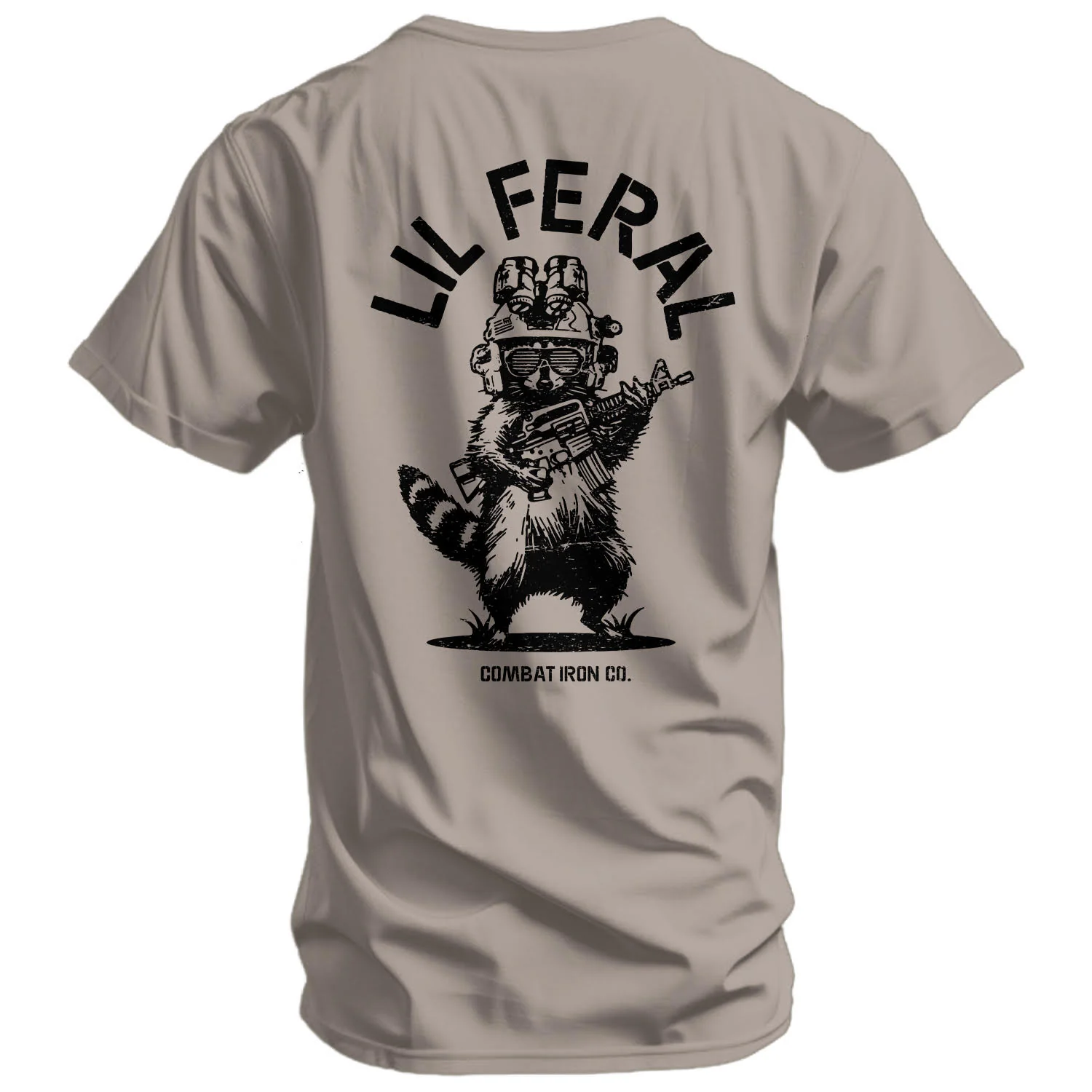 Lil Feral Raccoon Men's T-Shirt - Image 25