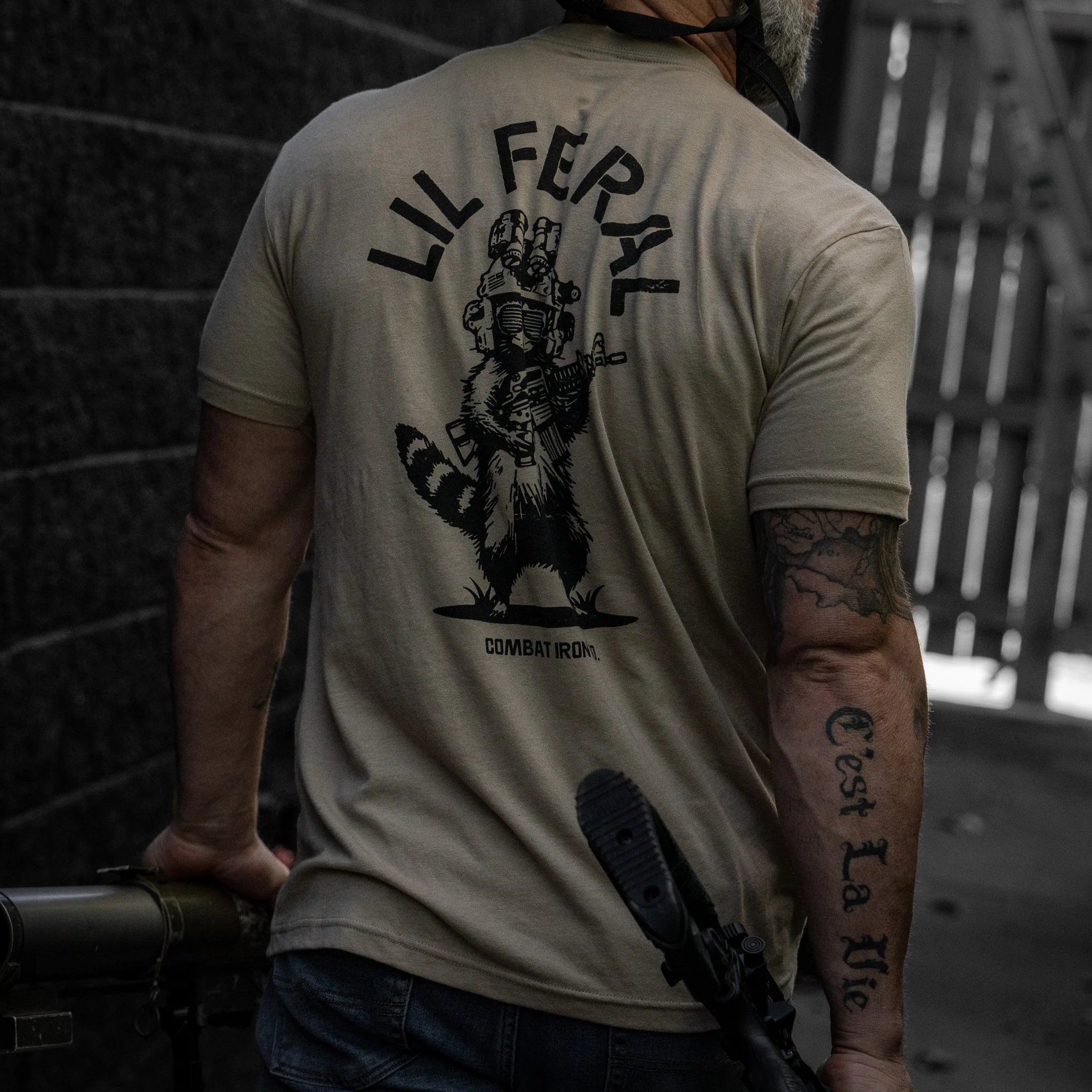 Lil Feral Raccoon Men's T-Shirt - Image 26