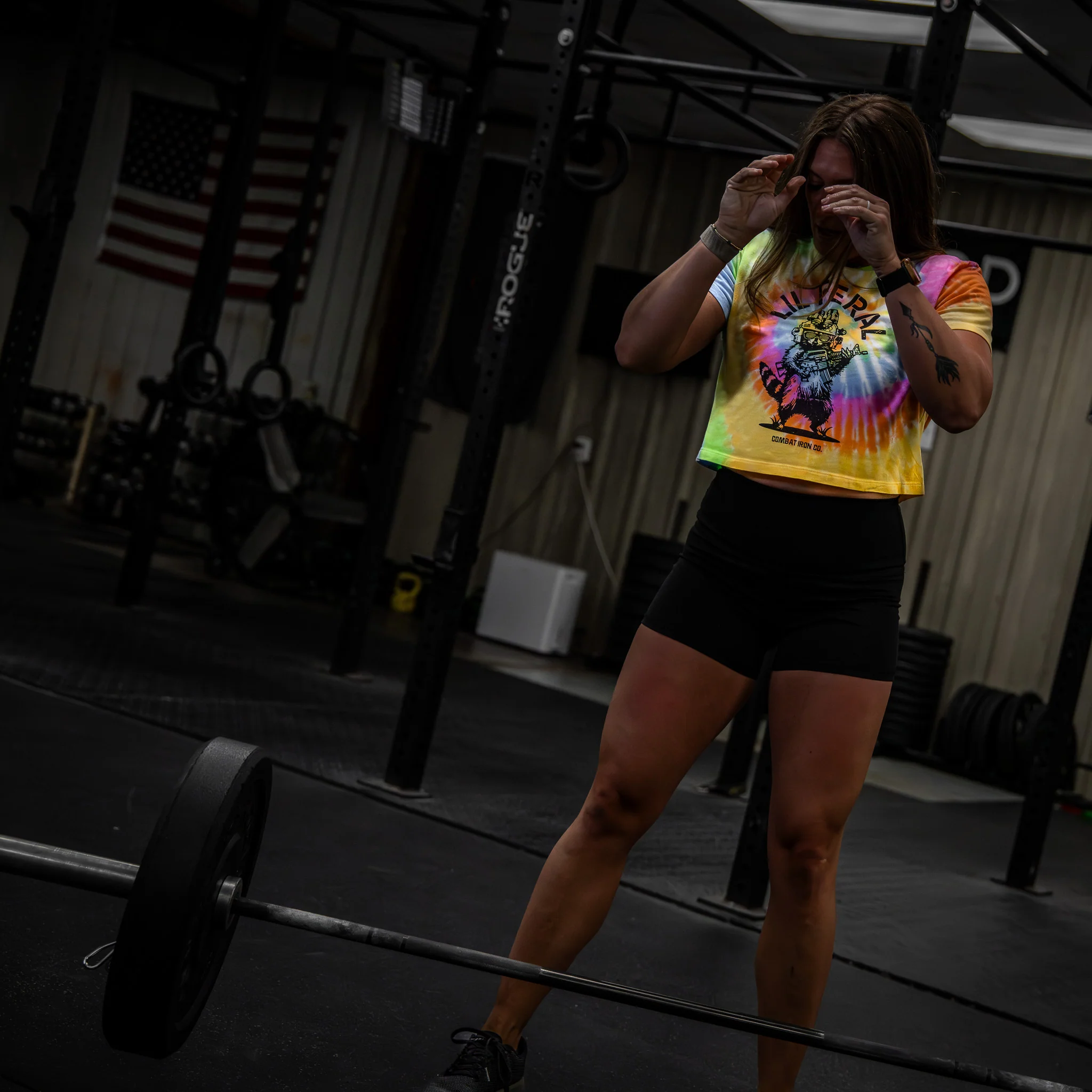 Lil Feral Raccoon Women's Crop T-Shirt - Image 21