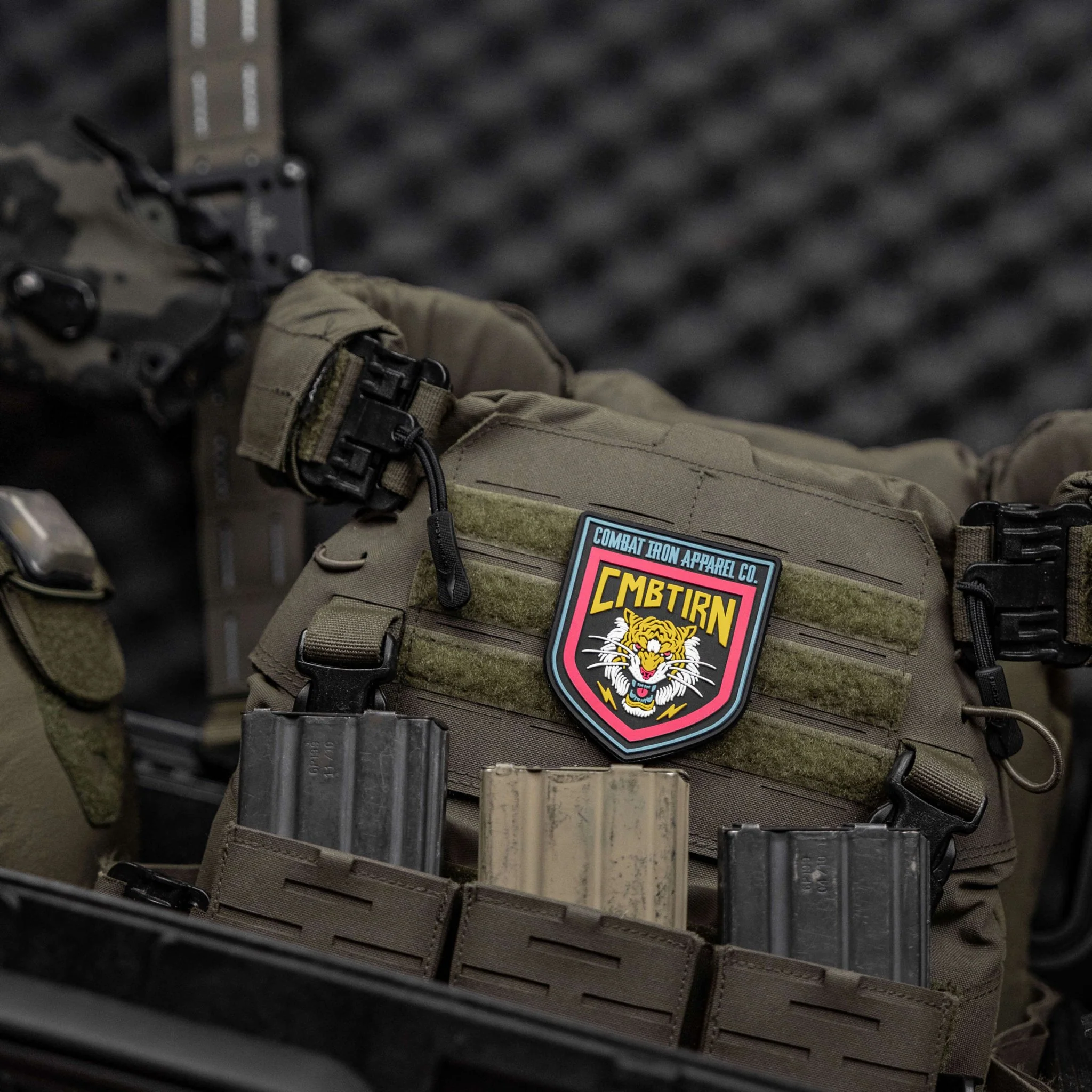 Lion Branded PVC Velcro Patch - Image 2