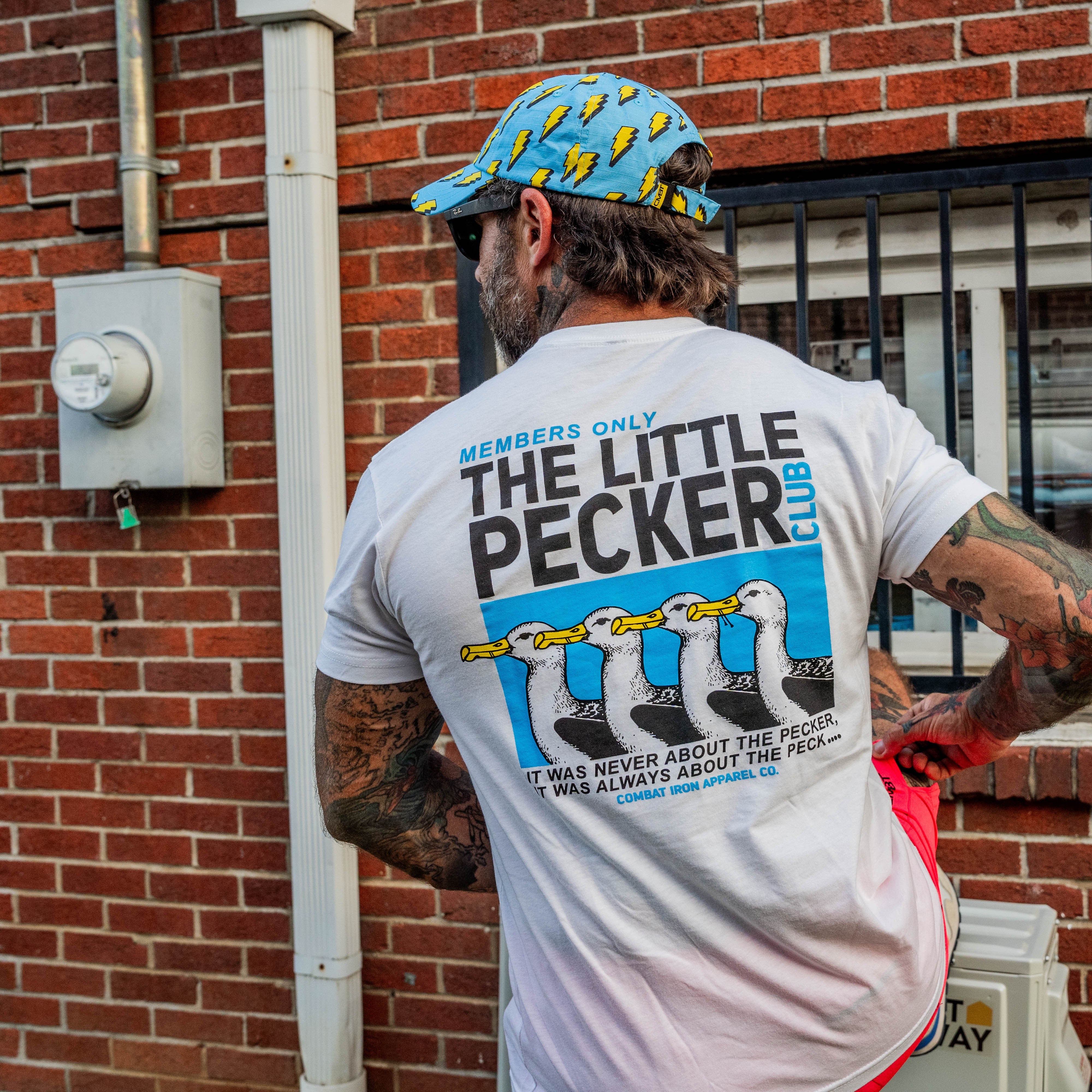 Little Pecker Club Only Members Men's T-Shirt - Image 11