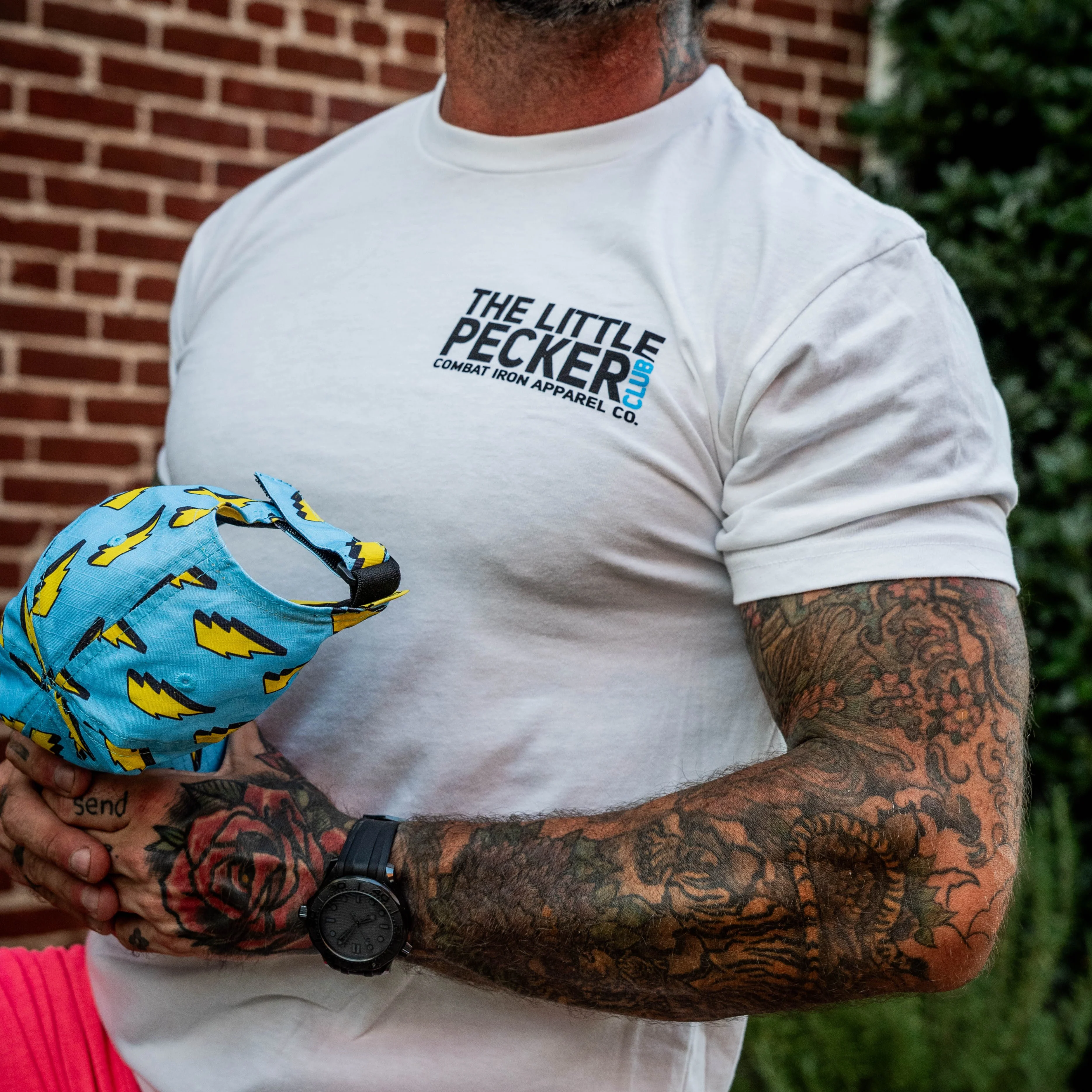 Little Pecker Club Only Members Men's T-Shirt - Image 12