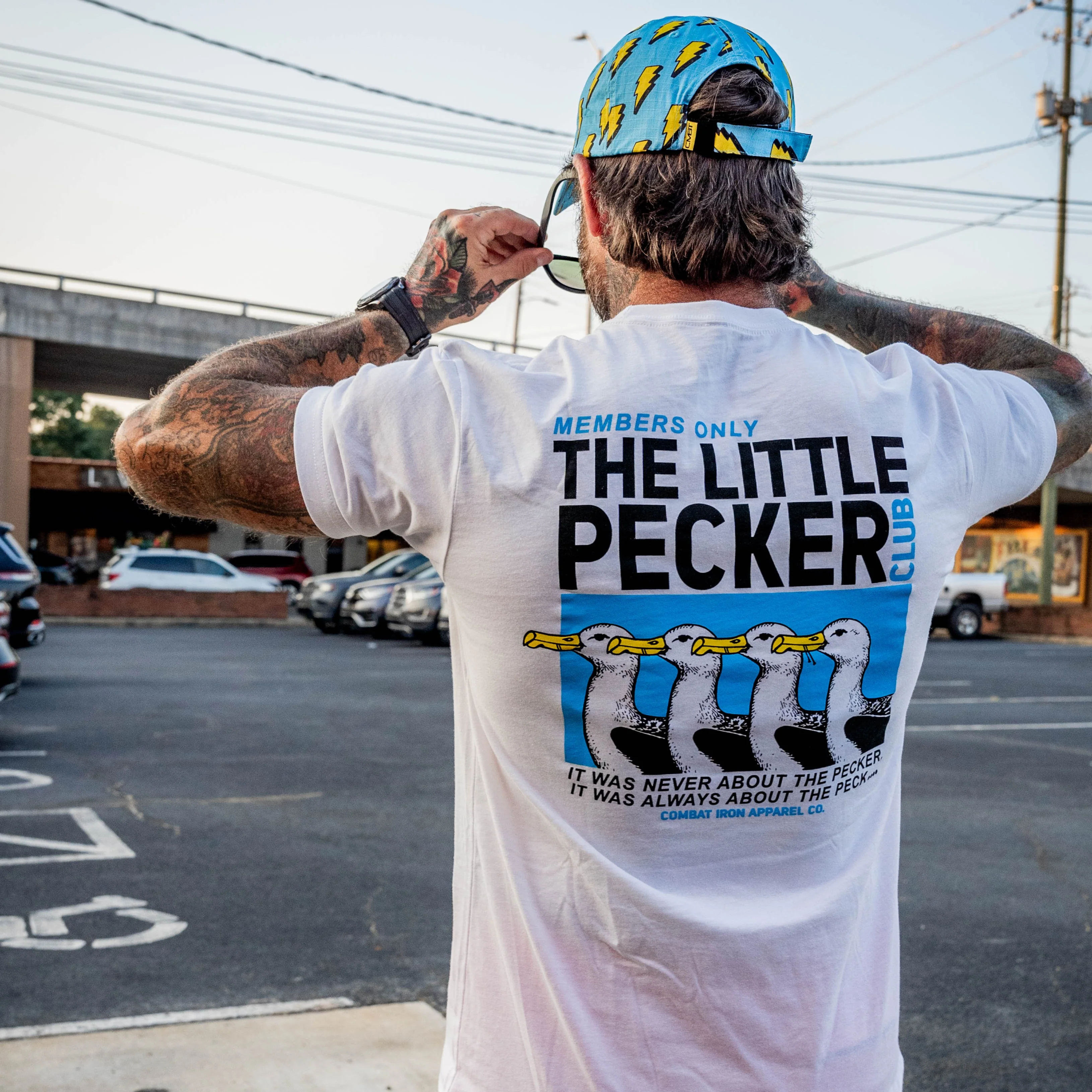Little Pecker Club Only Members Men's T-Shirt - Image 14