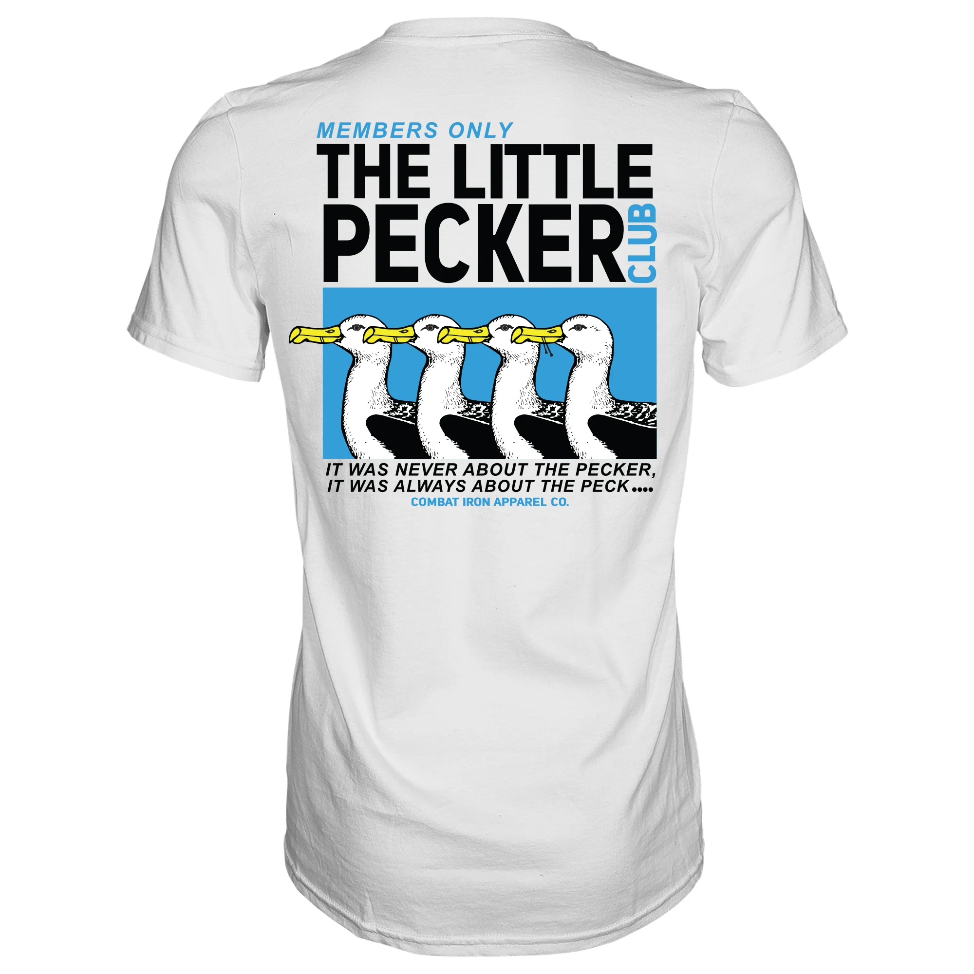 Little Pecker Club Only Members Men's T-Shirt - Image 9
