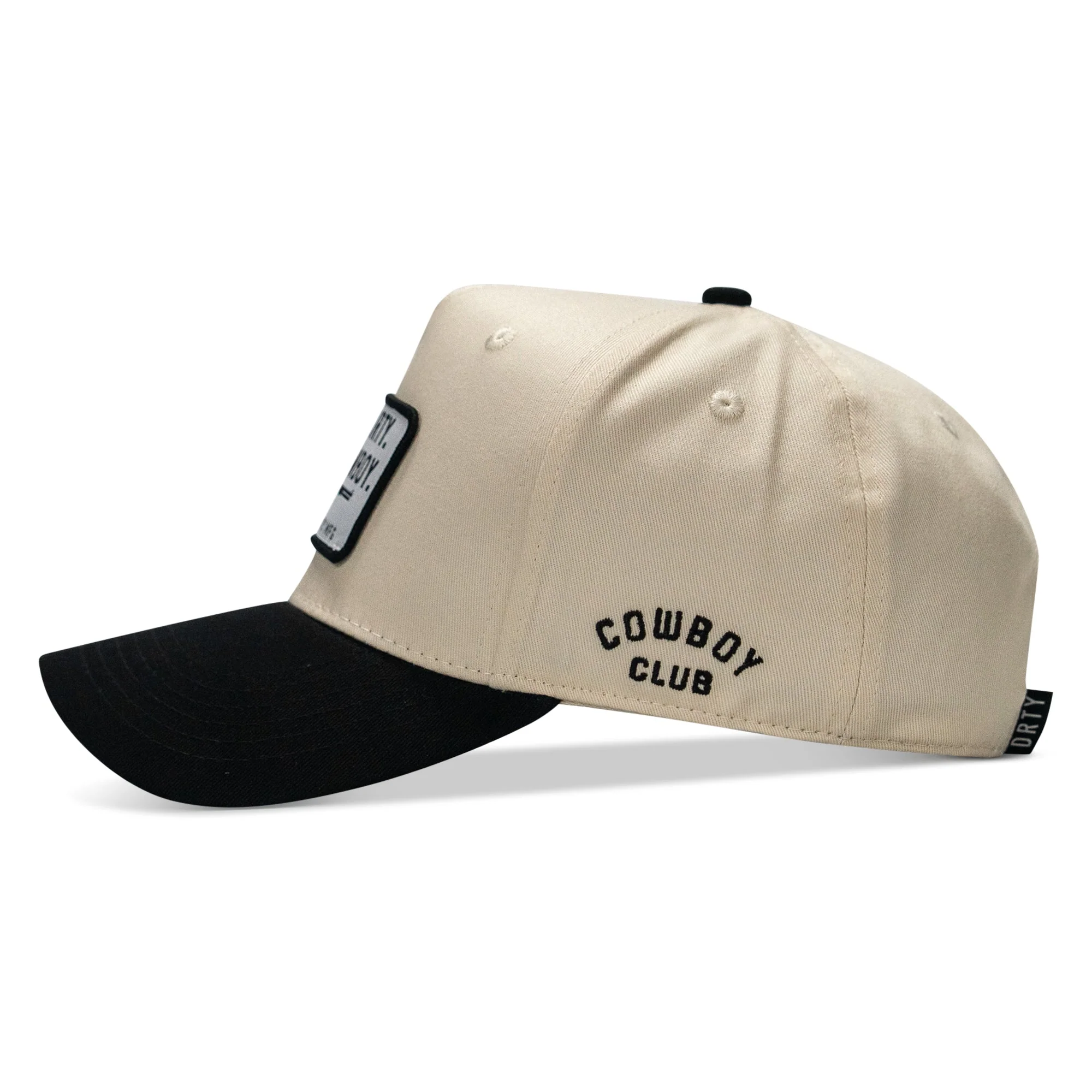 Live Dirty. Die Cowboy Patch 5 Panel Workhorse Snapback - Image 5