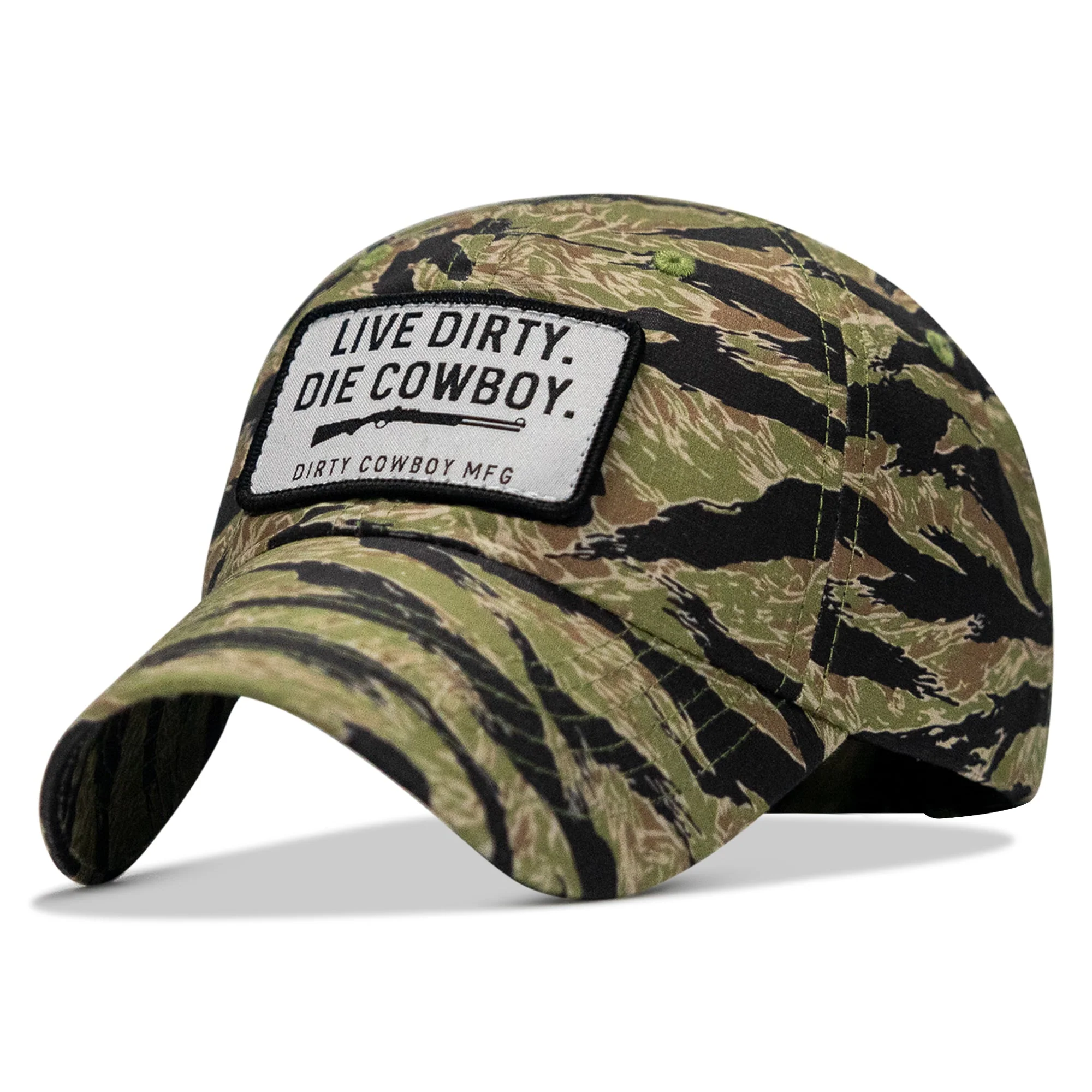 Live Dirty. Die Cowboy Patch Ripstop Hat - Image 7