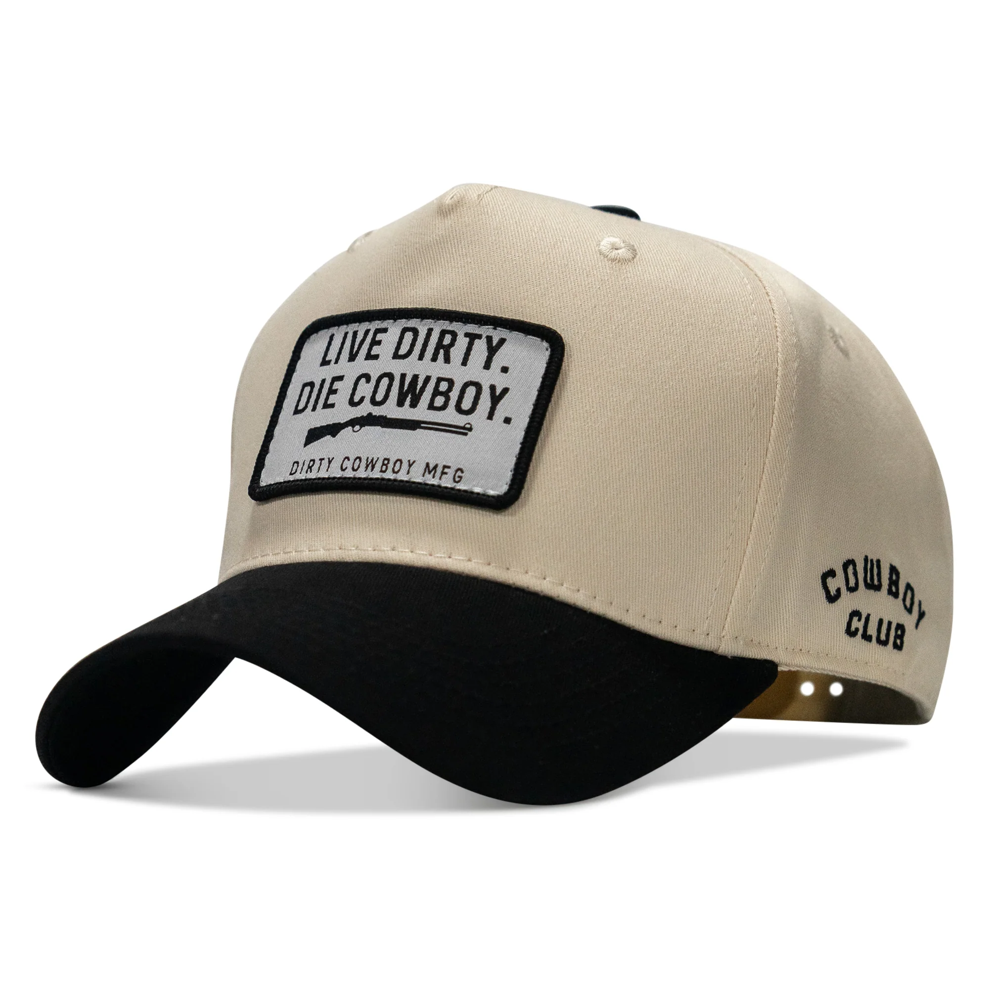 Live Dirty. Die Cowboy Patch Snapback - Image 2