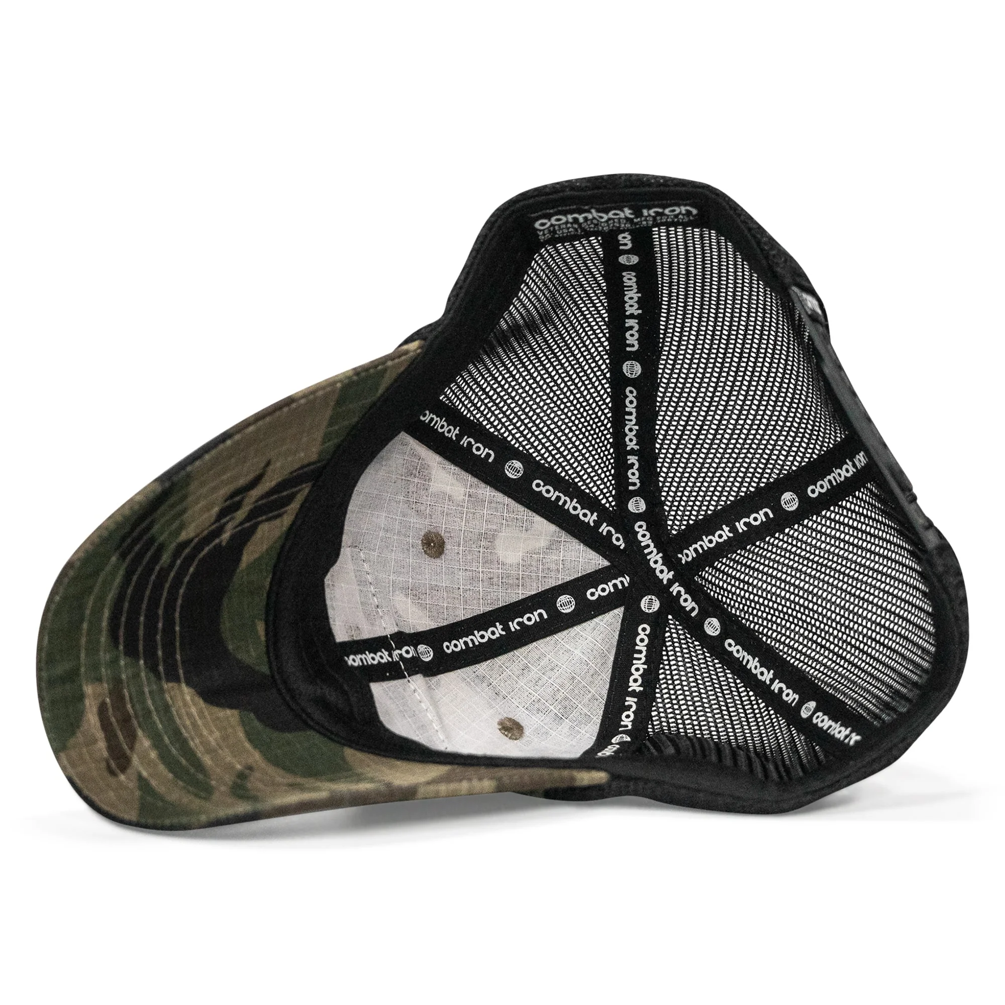 Live Dirty. Die Cowboy Patch Tactical Ripstop Mesh Snapback Hat - Image 16