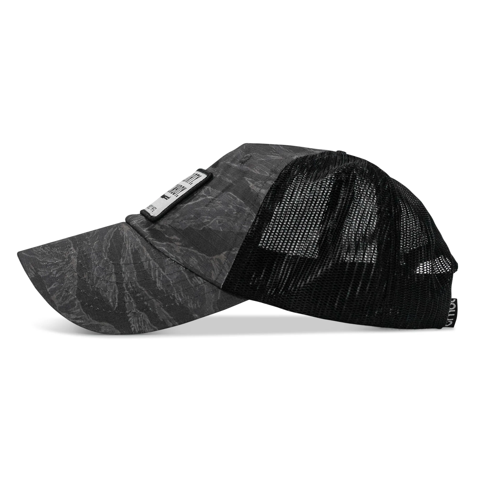 Live Dirty. Die Cowboy Patch Tactical Ripstop Mesh Snapback Hat - Image 4