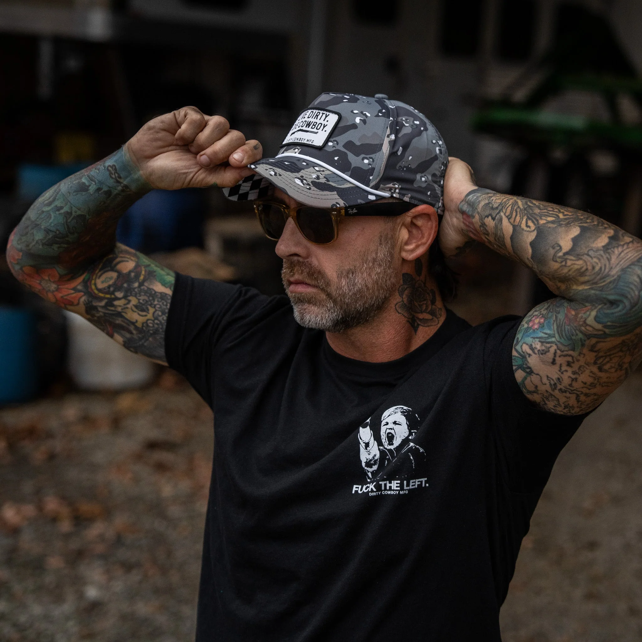 Live Dirty. Die Cowboy. Patch Weekender Snapback - Image 13