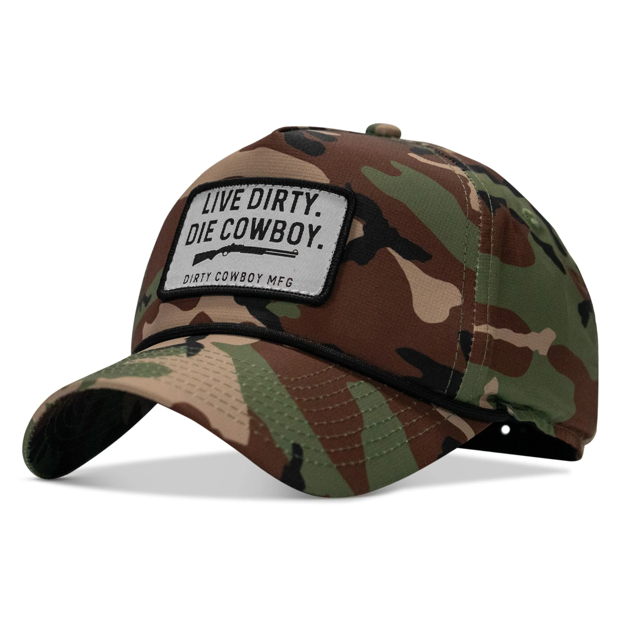 Live Dirty. Die Cowboy. Patch Weekender Snapback - Image 3