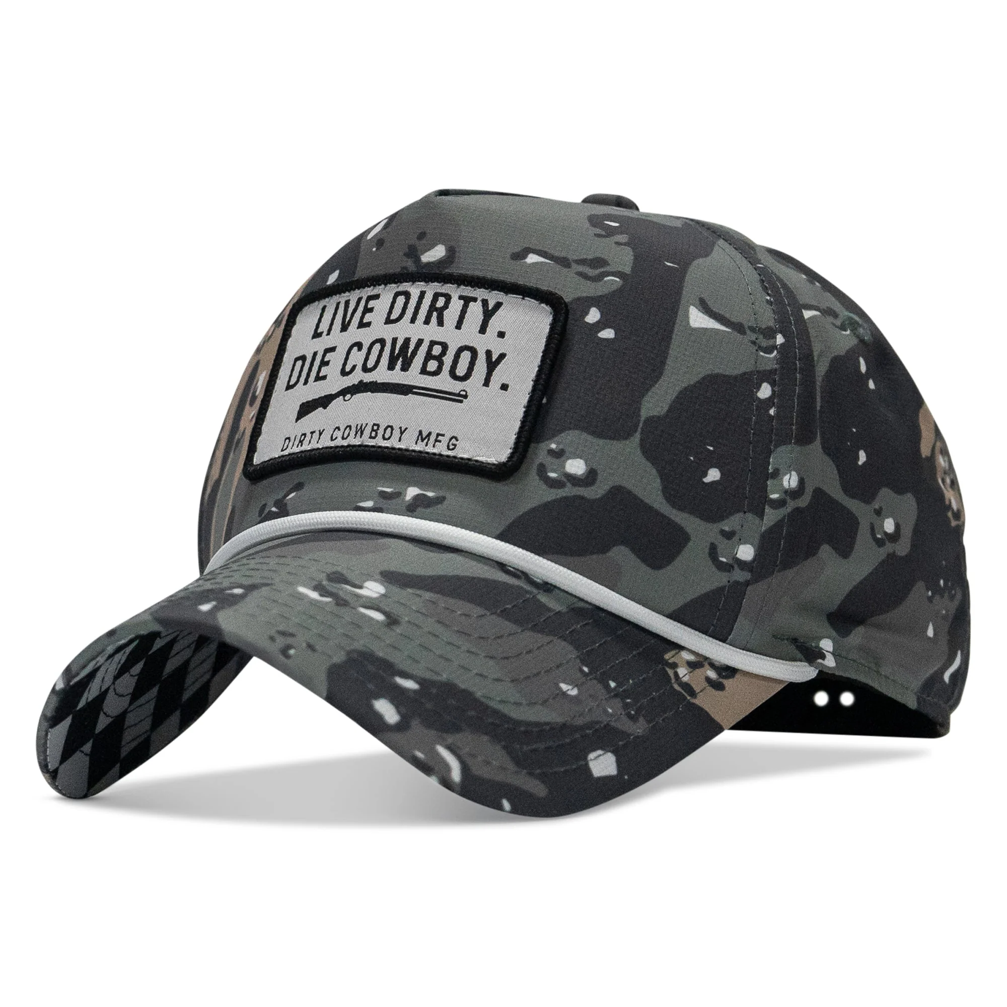 Live Dirty. Die Cowboy. Patch Weekender Snapback - Image 7