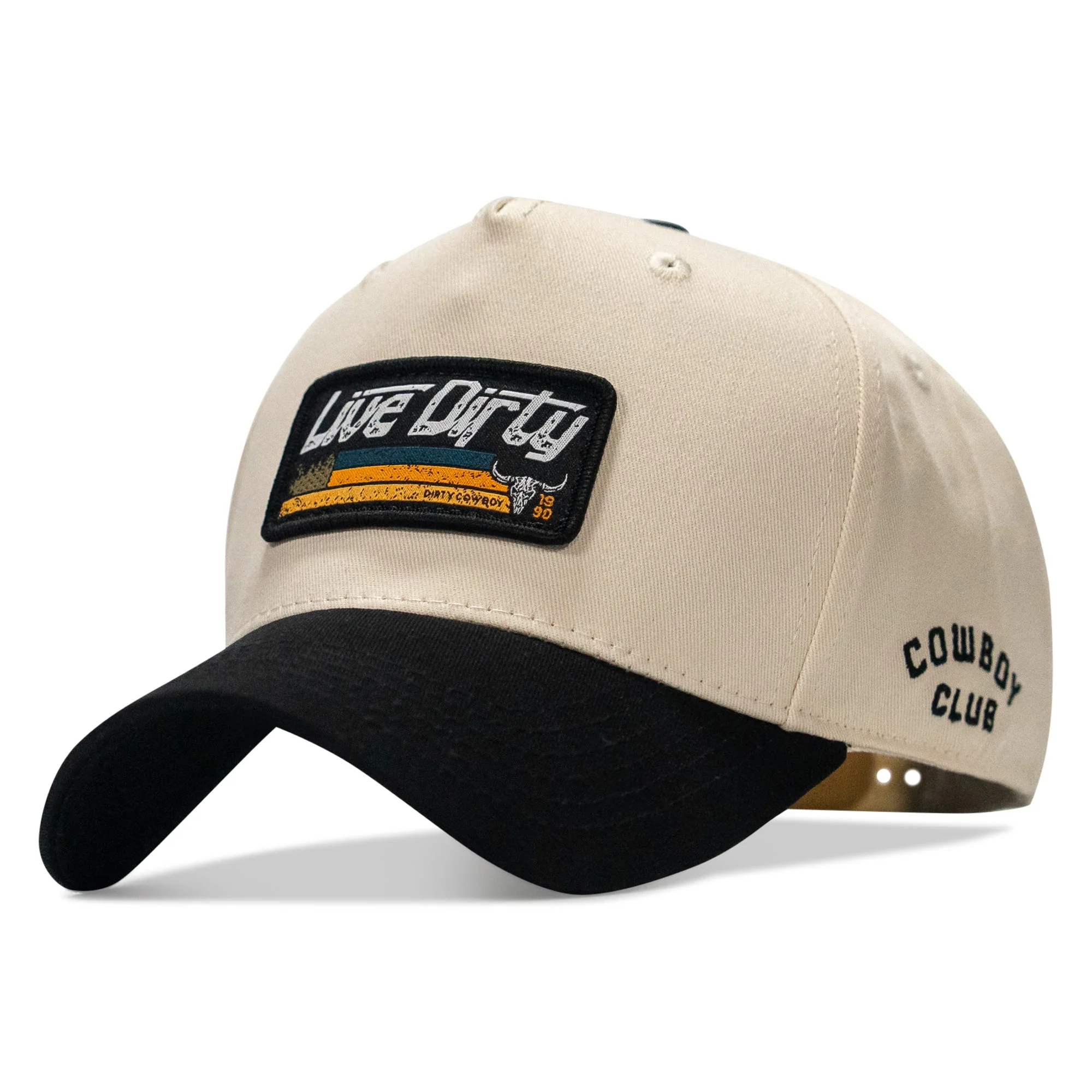 Live Dirty Western Patch 5 Panel Workhorse Snapback - Image 3