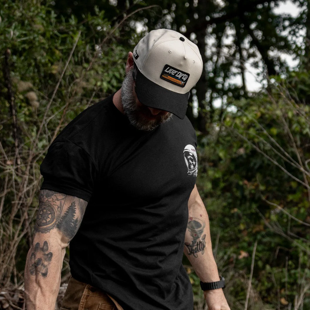 Live Dirty Western Patch 5 Panel Workhorse Snapback - Image 7