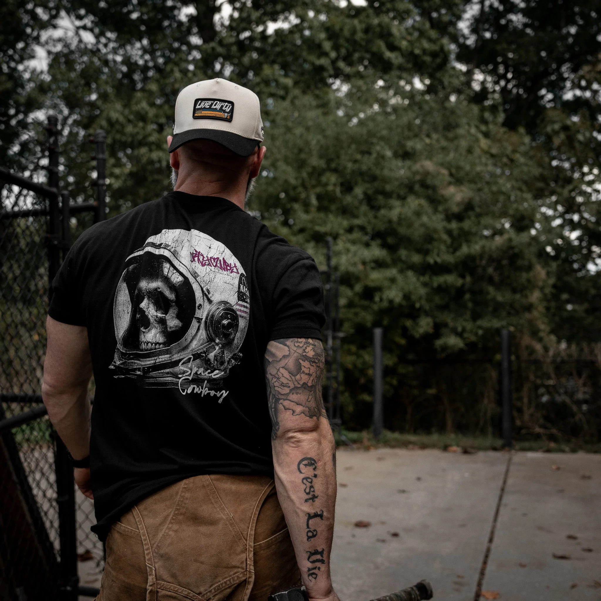 Live Dirty Western Patch 5 Panel Workhorse Snapback - Image 9