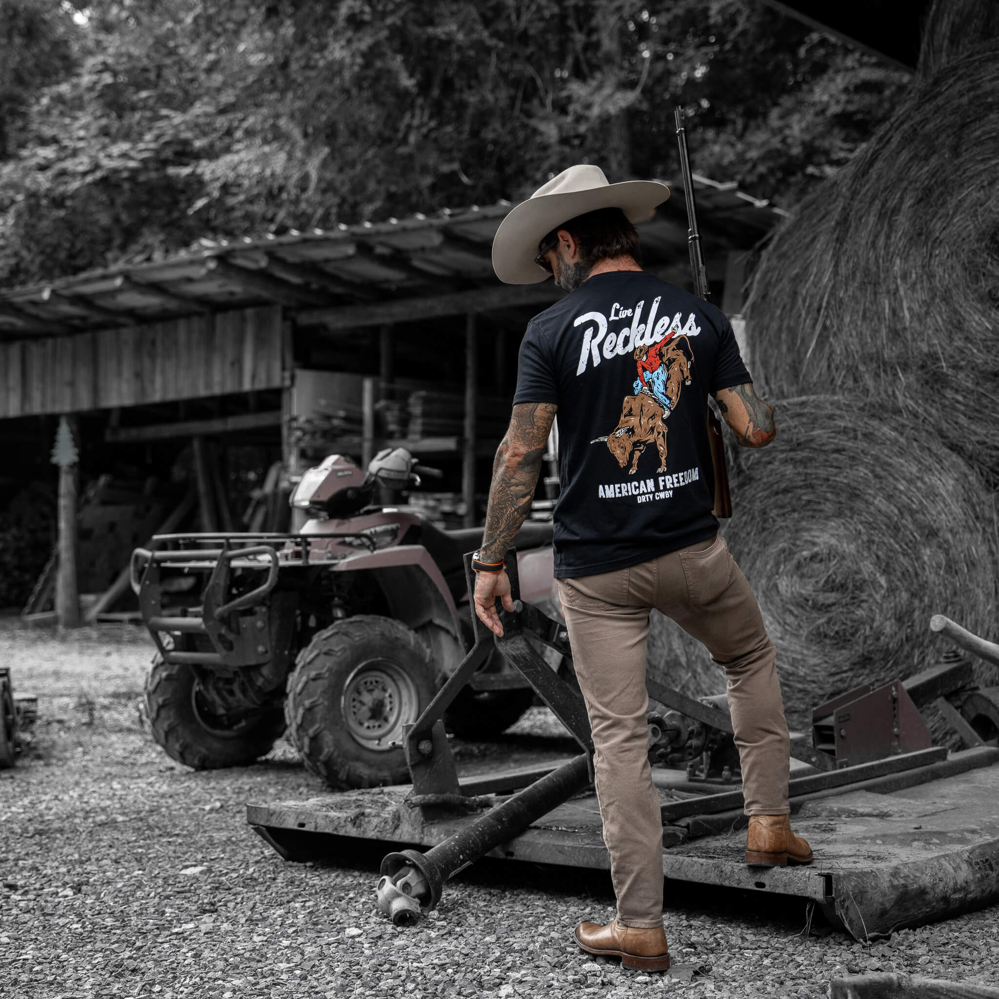Live Reckless Men's T-Shirt - Image 6
