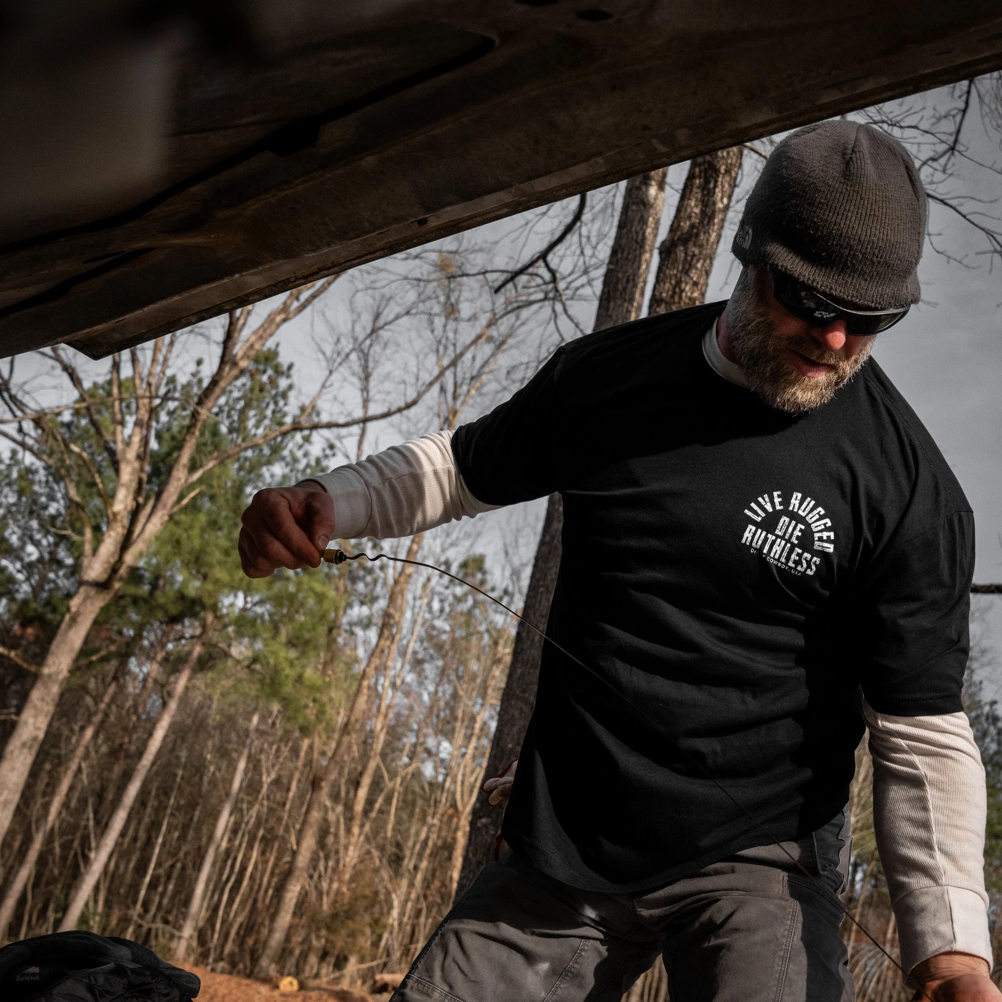 Live Rugged Die Ruthless Men's T-Shirt - Image 11