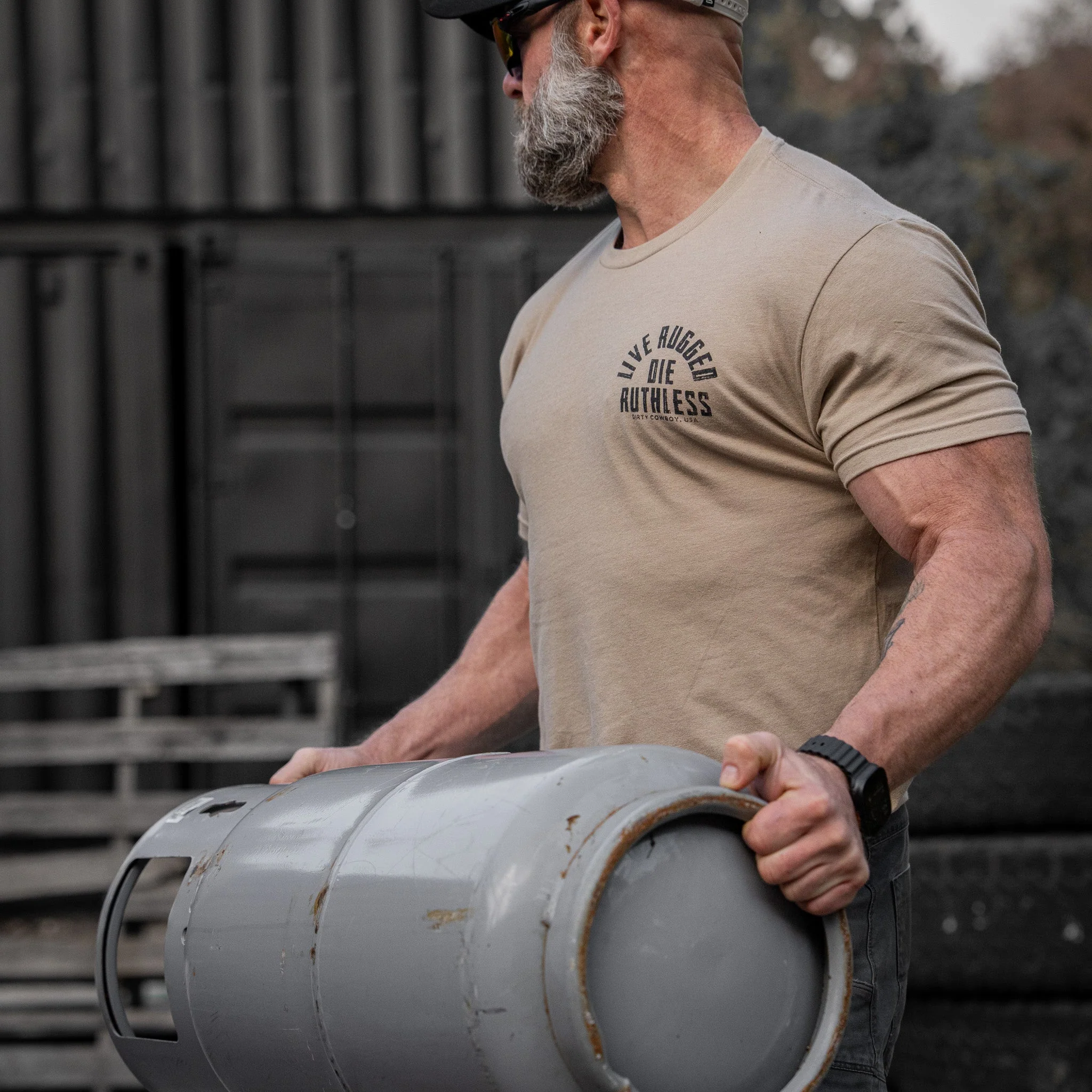 Live Rugged Die Ruthless Men's T-Shirt - Image 27