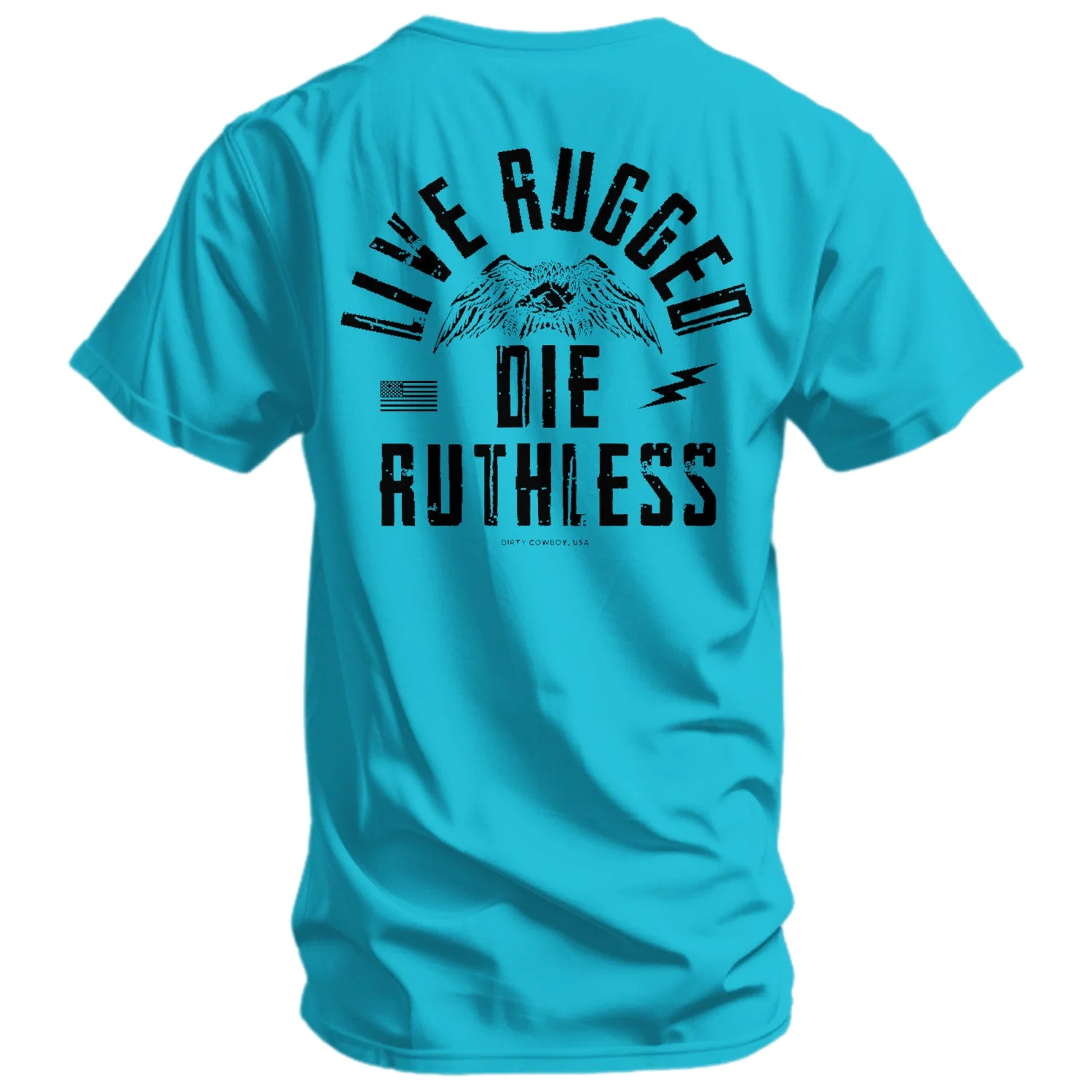 Live Rugged Die Ruthless Men's T-Shirt - Image 28