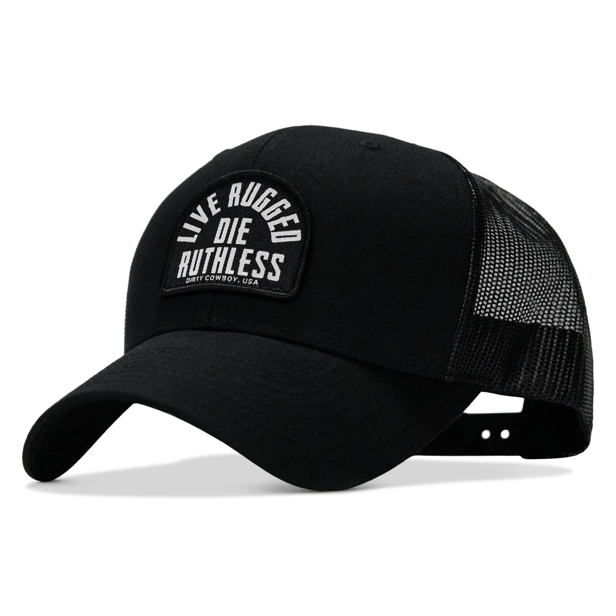 Live Rugged. Die Ruthless Patch Snapback Hat - Image 23