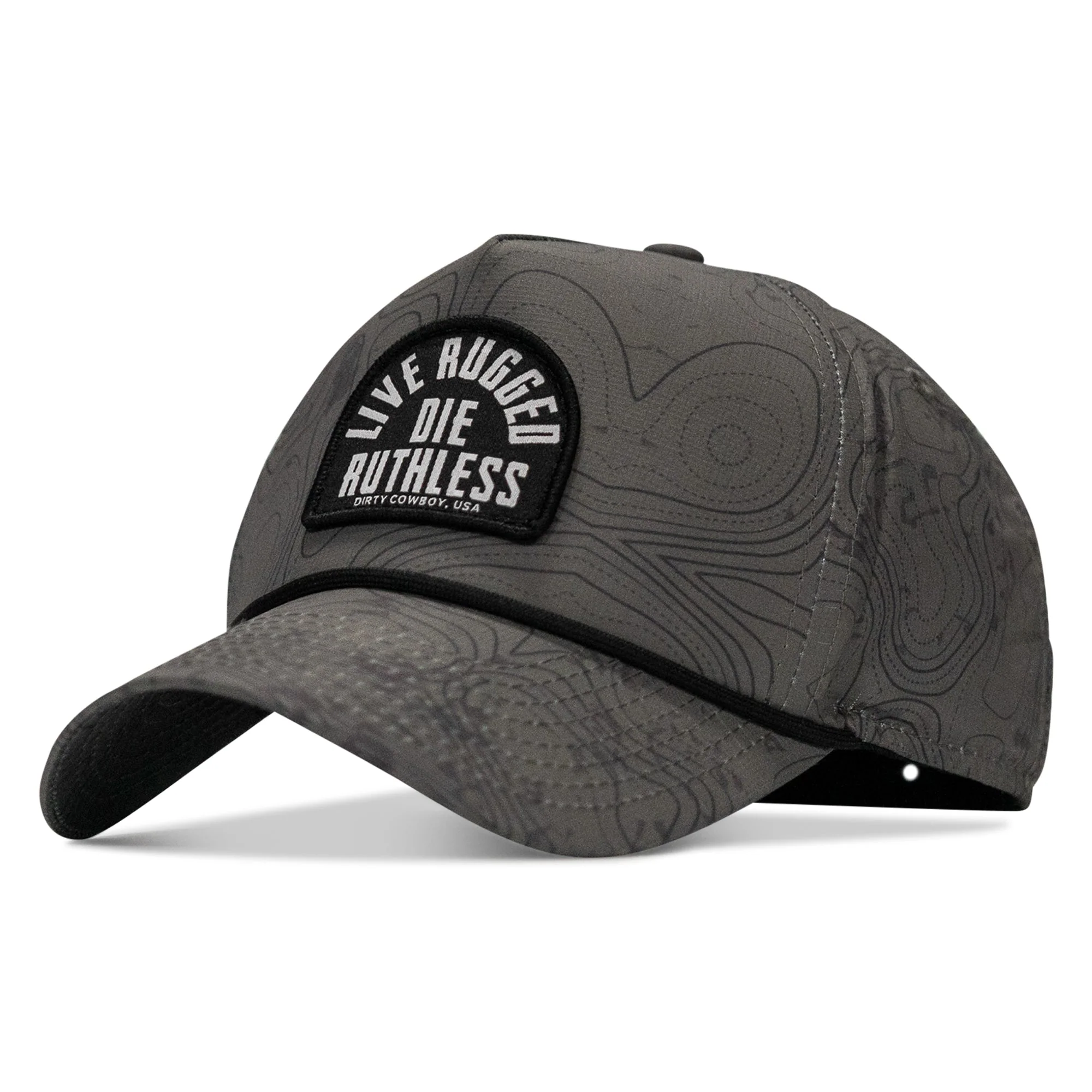 Live Rugged. Die Ruthless Patch Weekender Snapback - Image 13