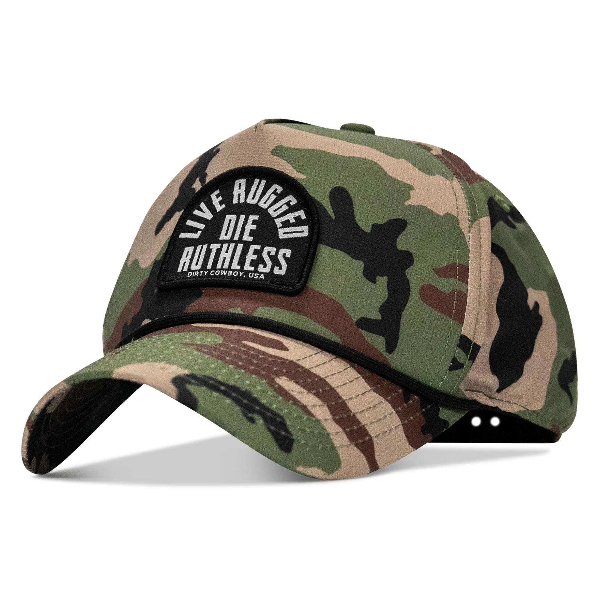 Live Rugged. Die Ruthless Patch Weekender Snapback - Image 18