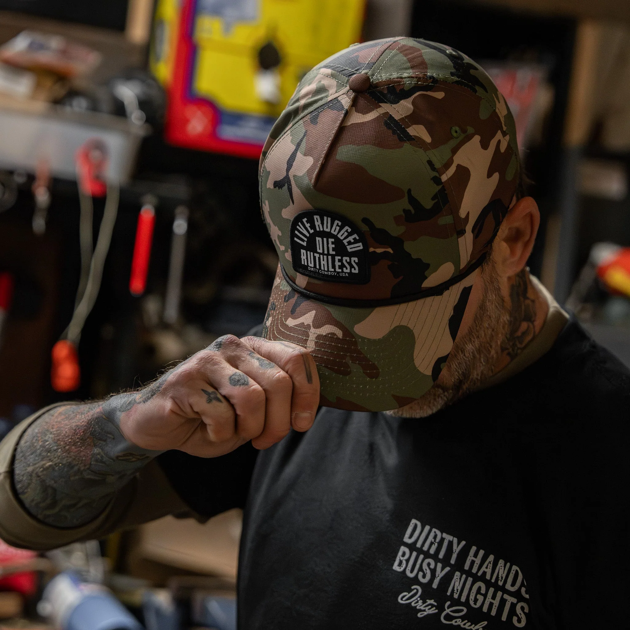 Live Rugged. Die Ruthless Patch Weekender Snapback - Image 22