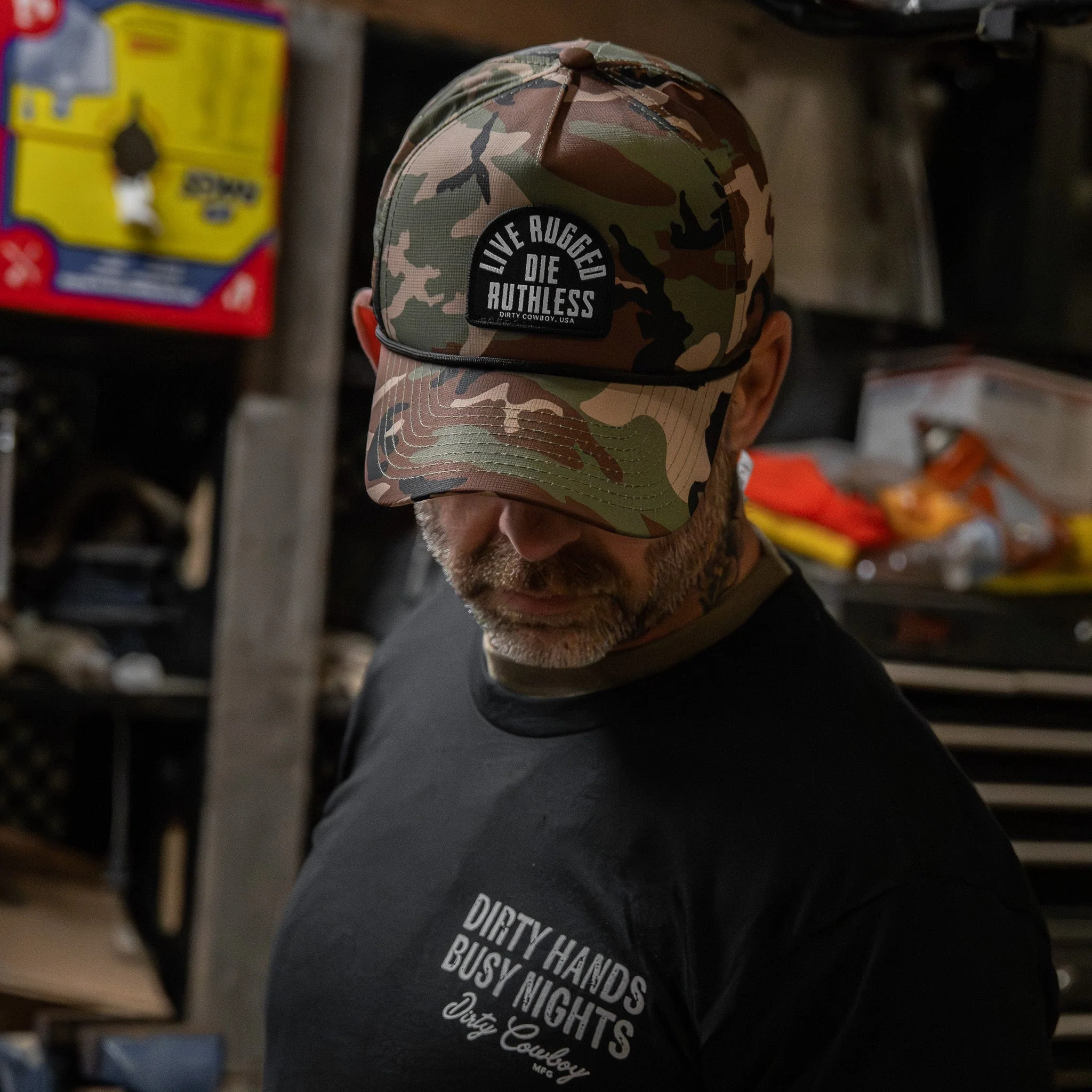 Live Rugged. Die Ruthless Patch Weekender Snapback - Image 24