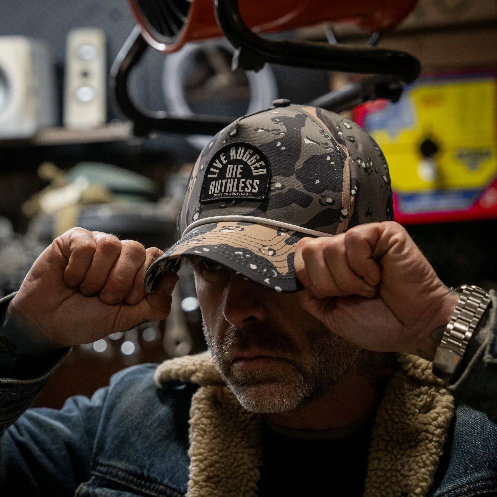 Live Rugged. Die Ruthless Patch Weekender Snapback - Image 45