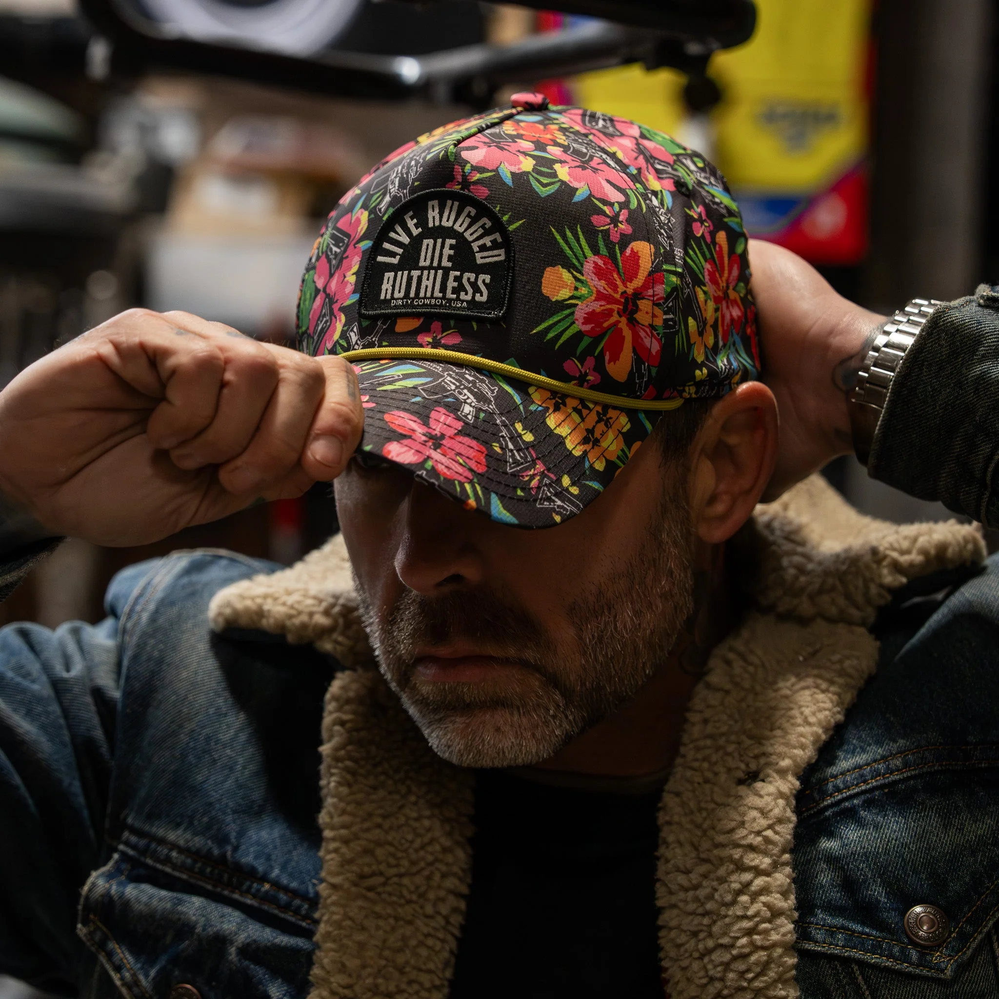 Live Rugged. Die Ruthless Patch Weekender Snapback - Image 6