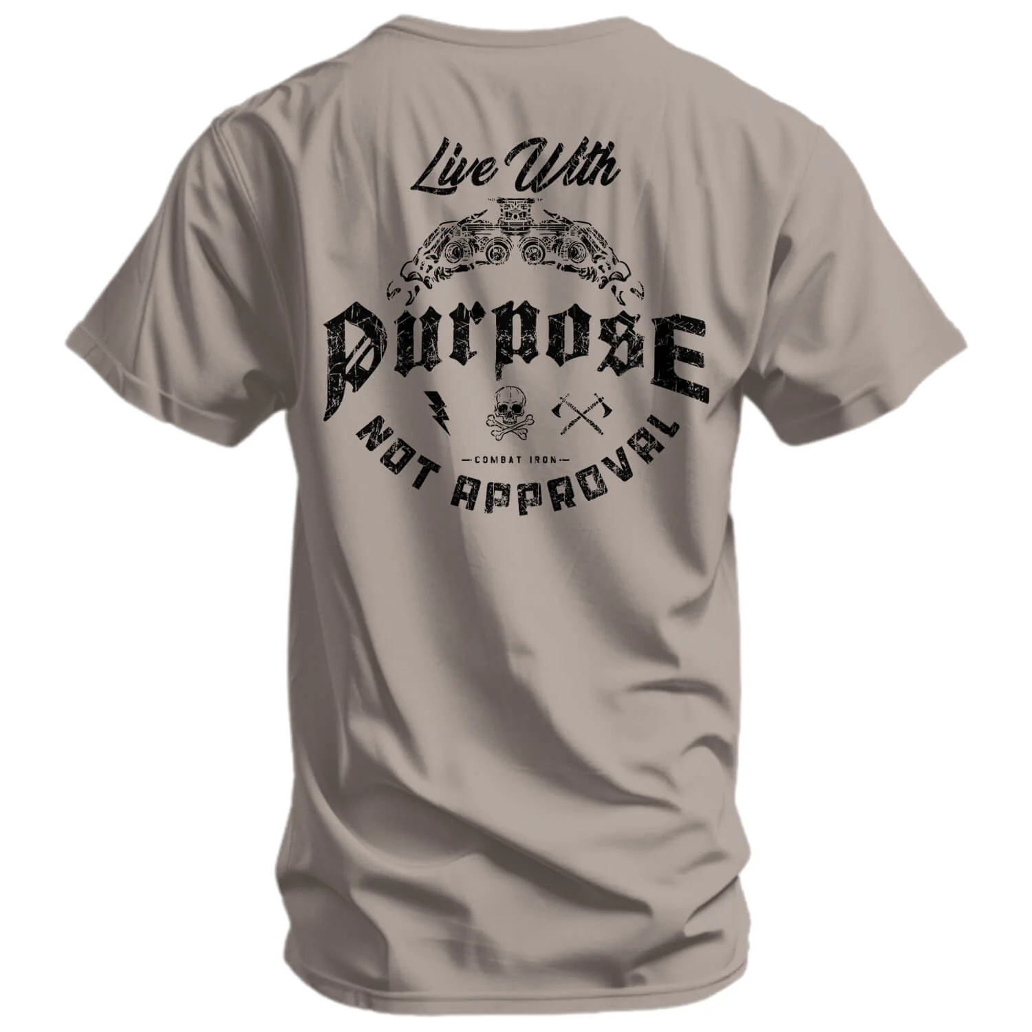Live With Purpose. Not Approval Men's T-Shirt - Image 15