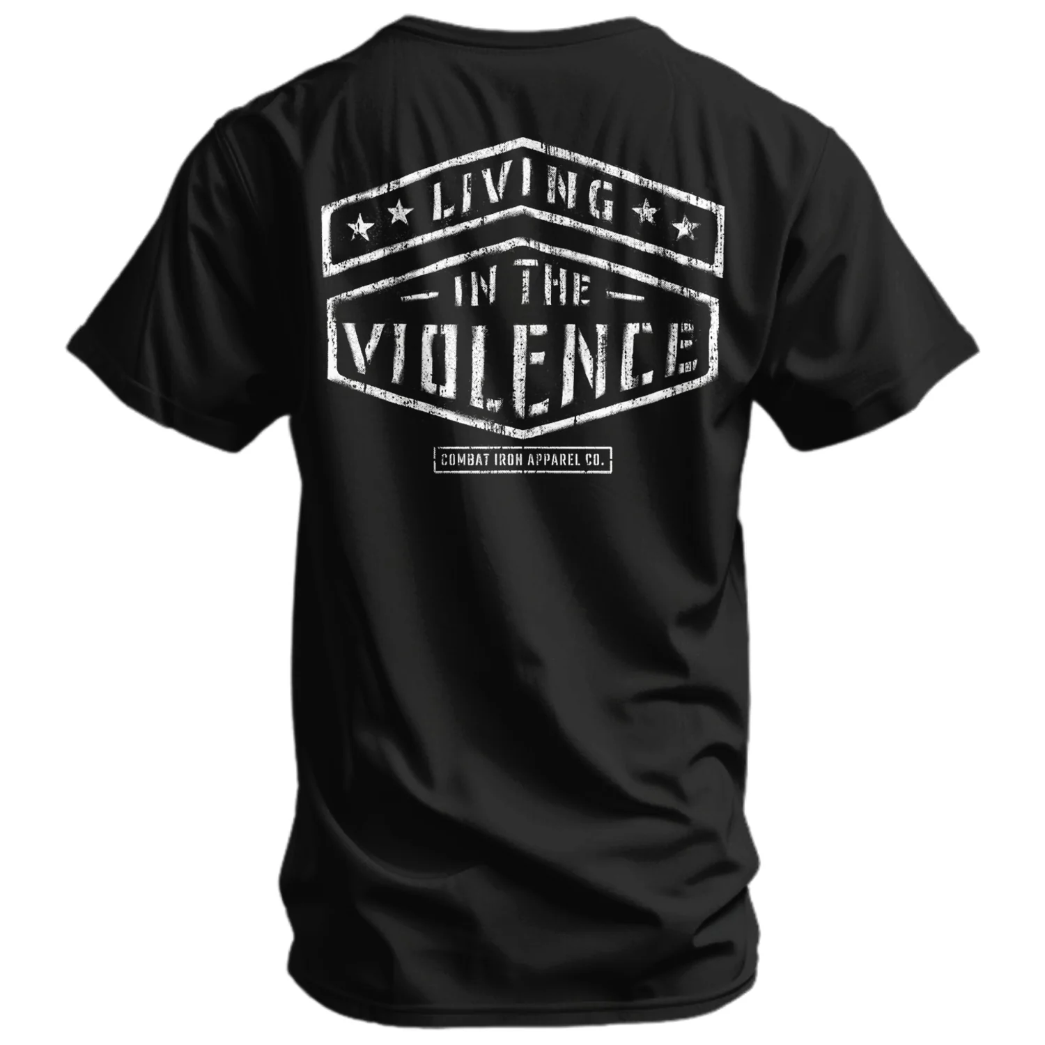 LIVING IN THE VIOLENCE MEN’S T-SHIRT - Image 2