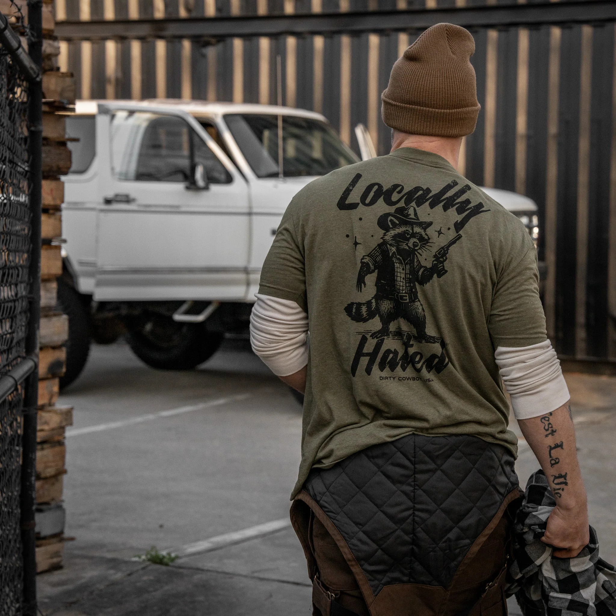 Locally Hated Men's T-Shirt - Image 4