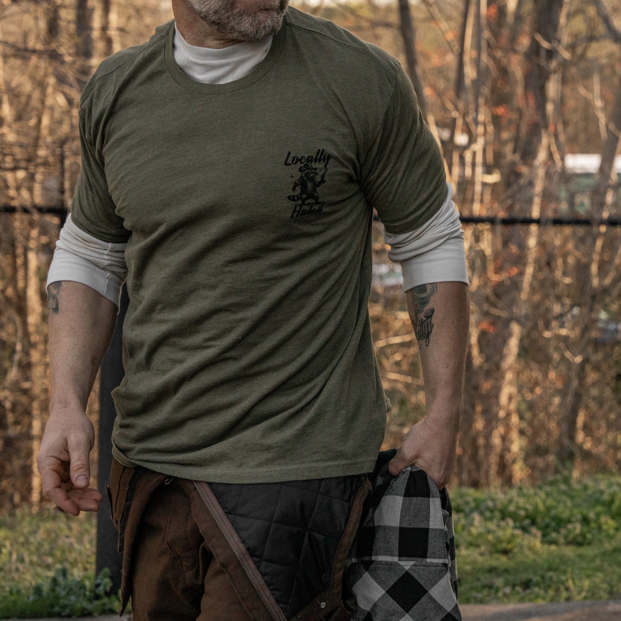 Locally Hated Men's T-Shirt - Image 8