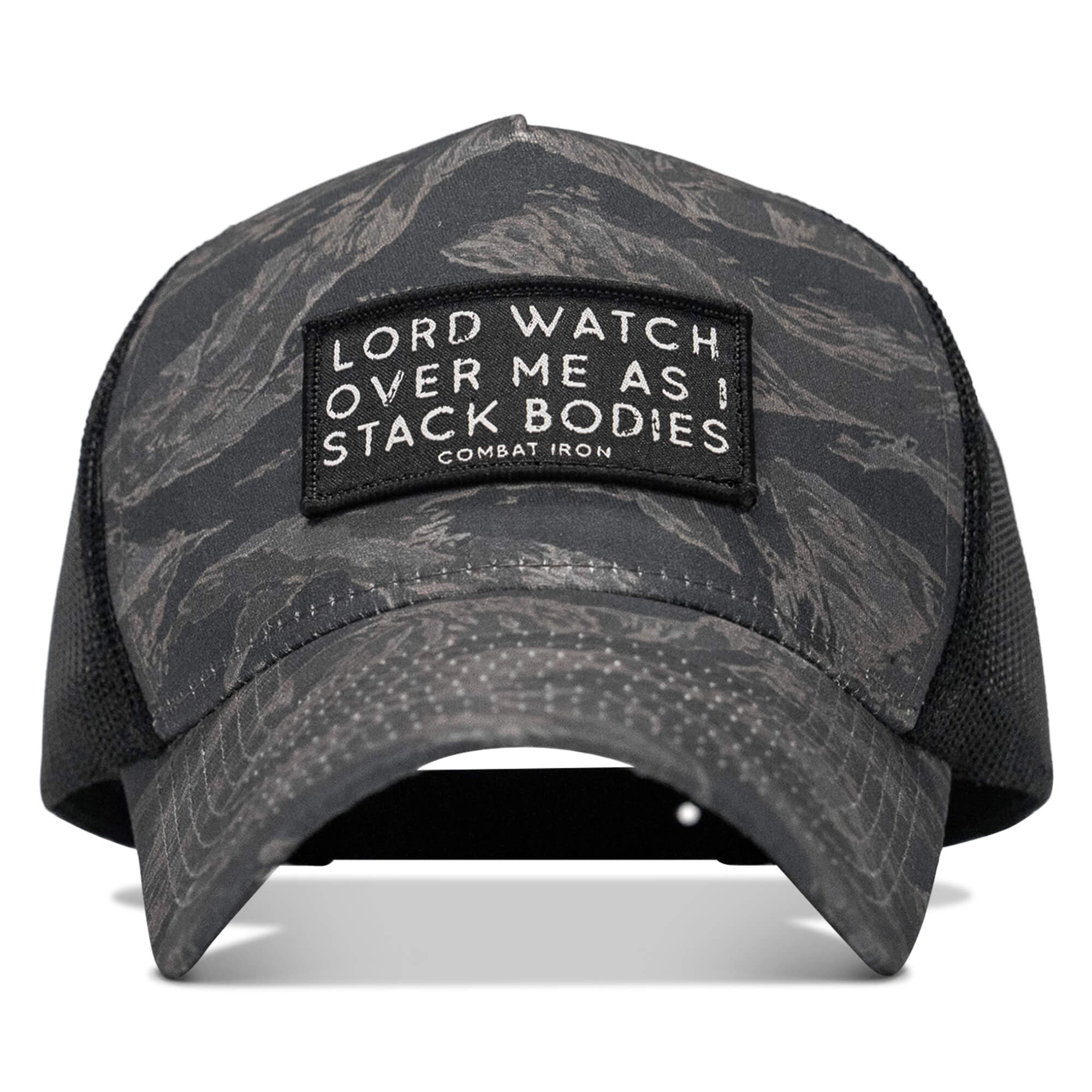 Lord Watch Over Me As I Stack Bodies Patch Five Panel Breacher Snapback Hat