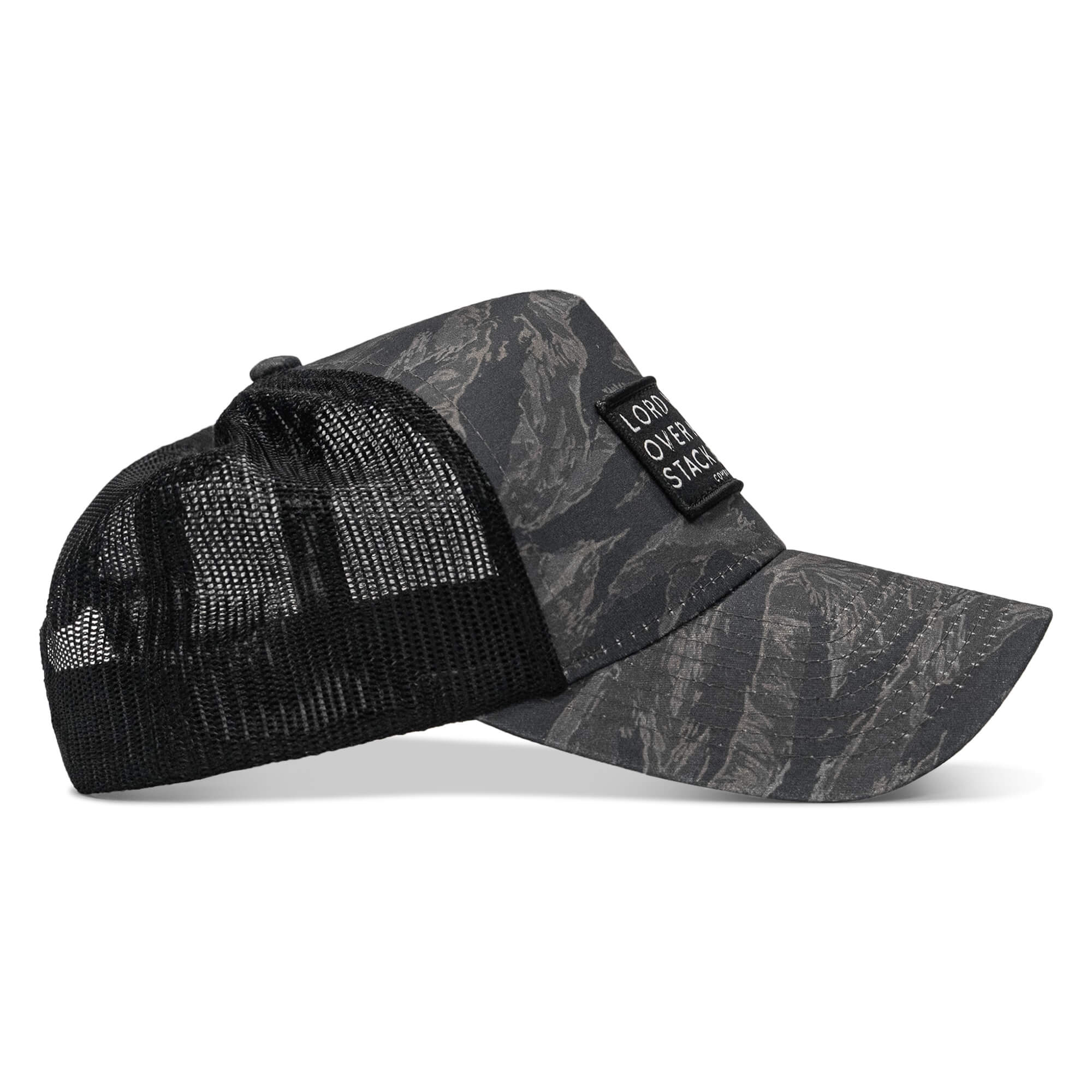 Lord Watch Over Me As I Stack Bodies Patch Five Panel Breacher Snapback Hat - Image 4