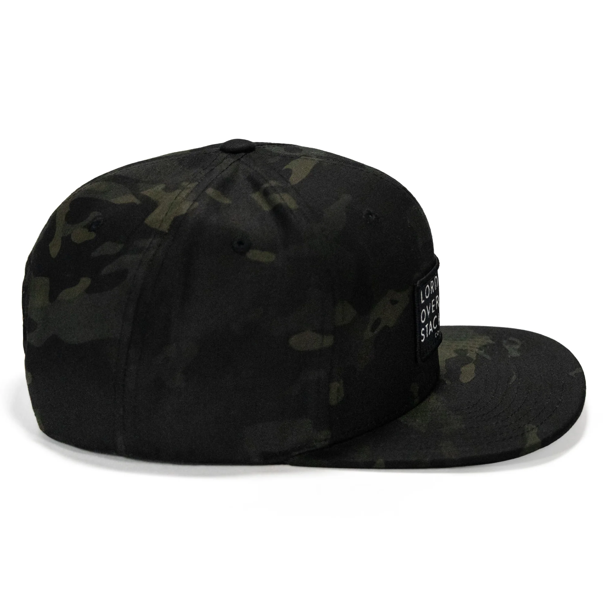 Lord Watch Over Me As I Stack Bodies Patch Flatbill Hat - Image 10