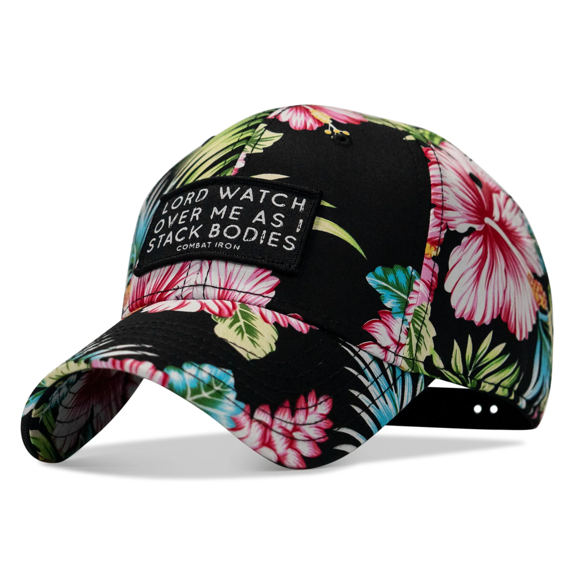 Lord Watch Over Me As I Stack Bodies Patch Snapback Hat - Image 22