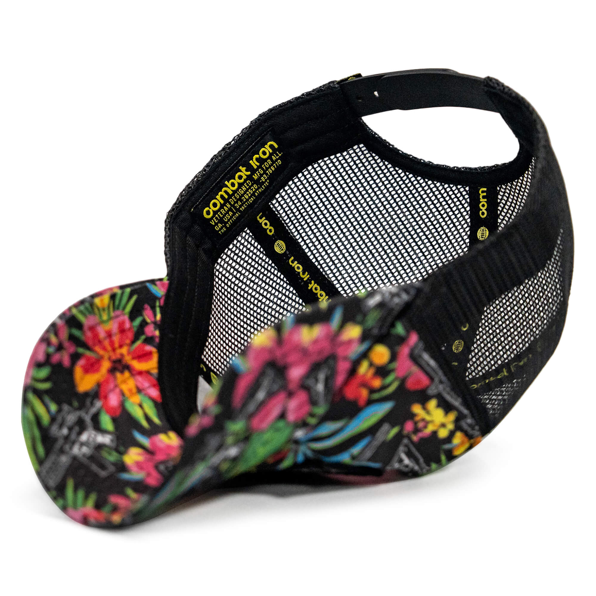 Lord Watch Over Me As I Stack Bodies Patch Tactical Ripstop Mesh Snapback Hat - Image 10