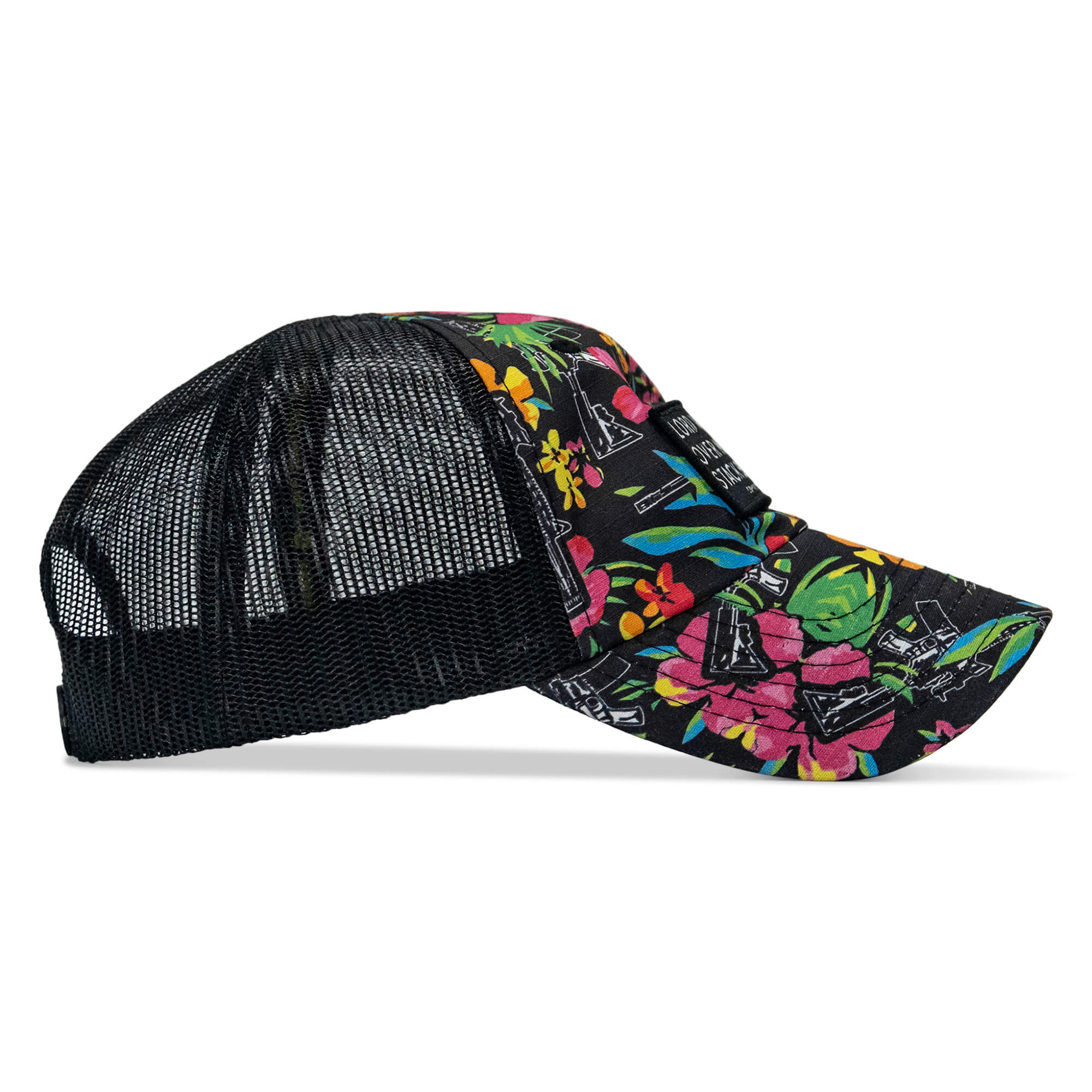 Lord Watch Over Me As I Stack Bodies Patch Tactical Ripstop Mesh Snapback Hat - Image 11