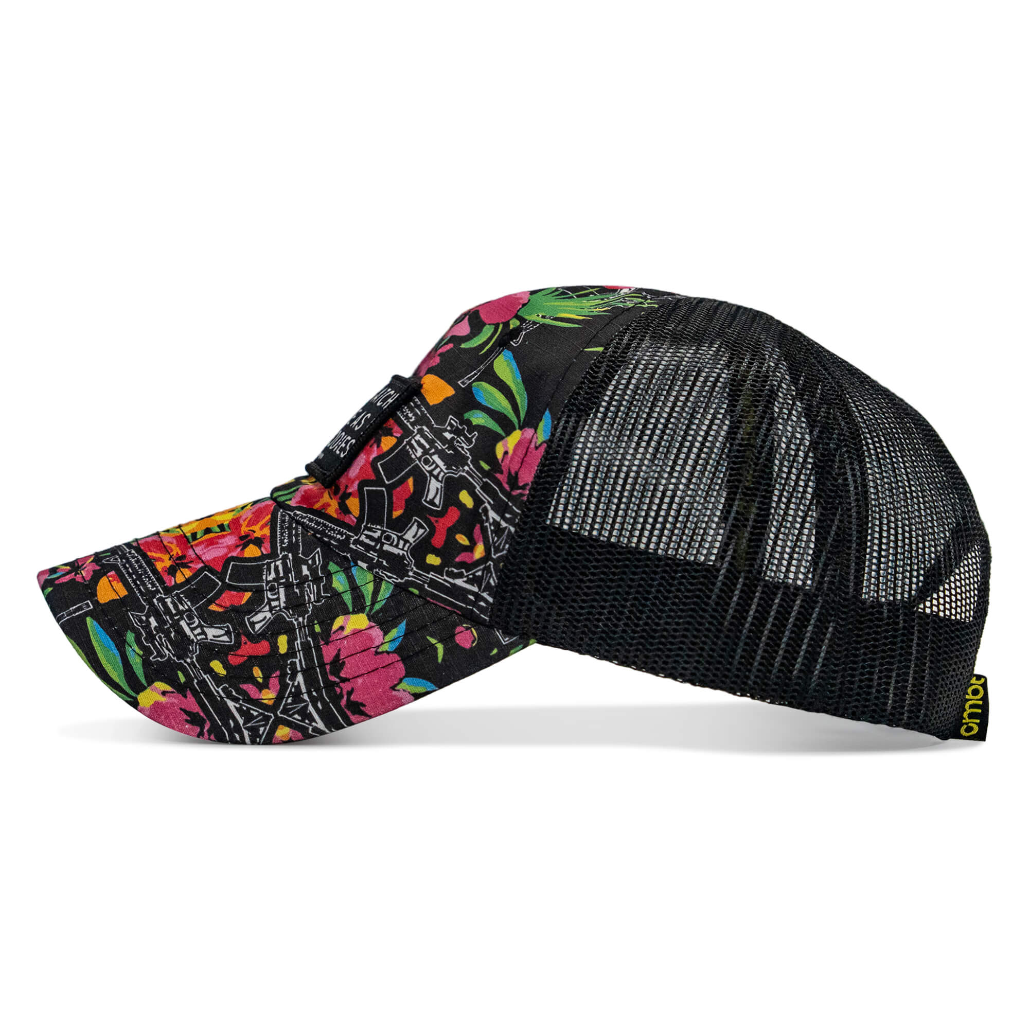 Lord Watch Over Me As I Stack Bodies Patch Tactical Ripstop Mesh Snapback Hat - Image 12