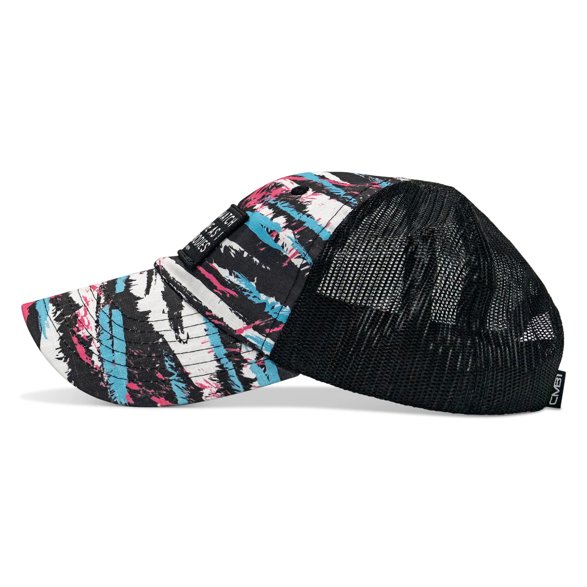 Lord Watch Over Me As I Stack Bodies Patch Tactical Ripstop Mesh Snapback Hat - Image 25