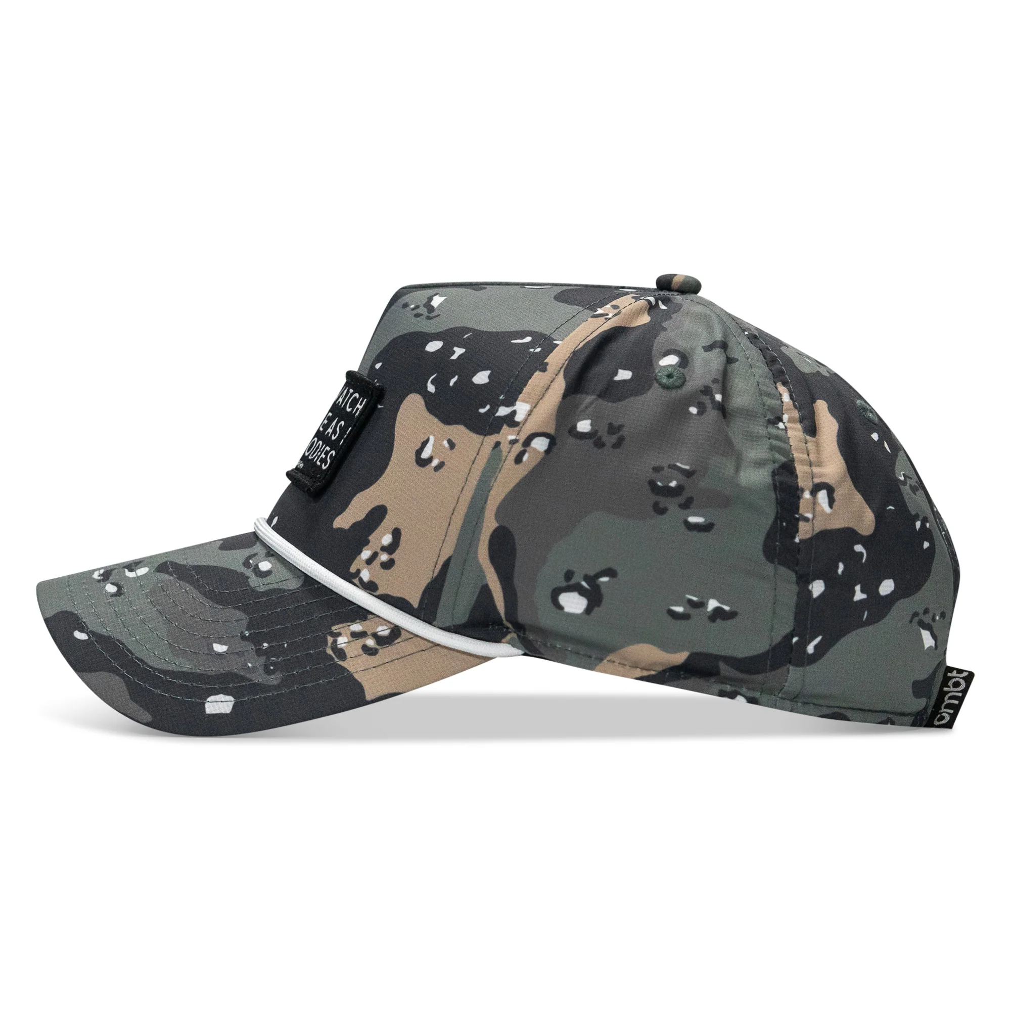 Lord Watch Over Me As I Stack Bodies Patch Waterproof Weekender Snapback - Image 5