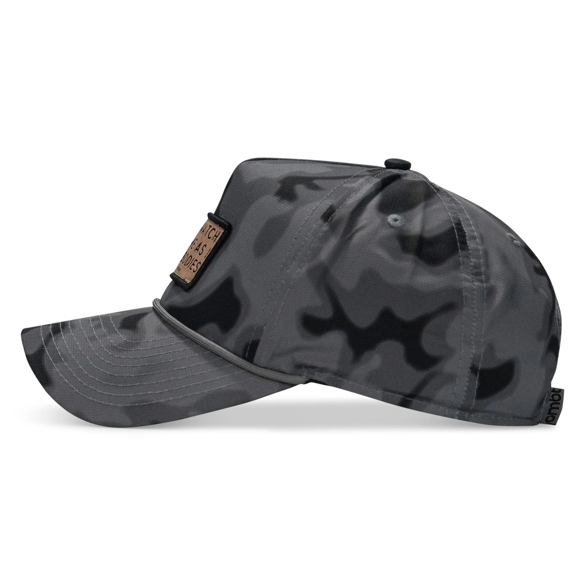 Lord Watch Over Me As I Stack Bodies (Tan) Patch Waterproof Weekender Snapback - Image 4