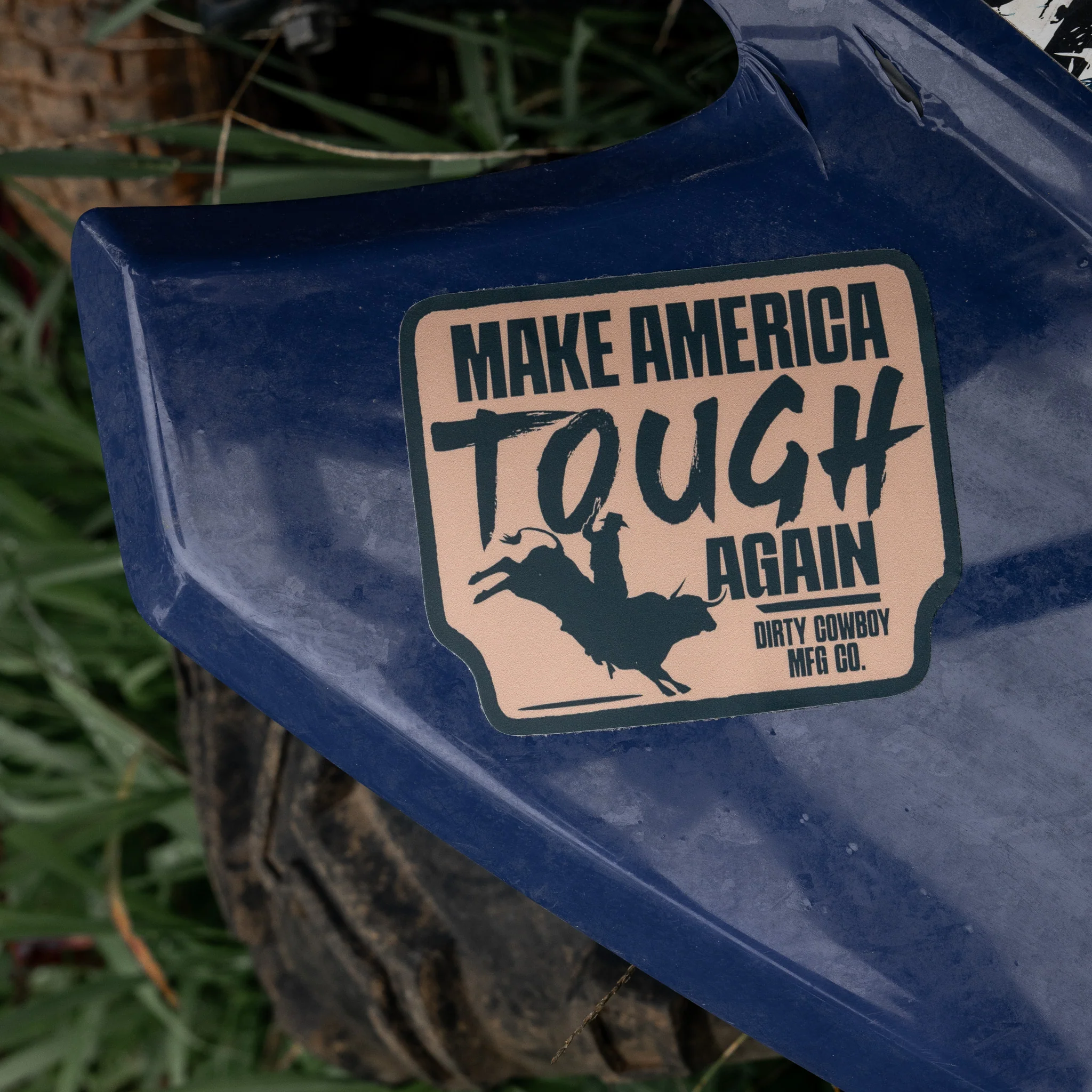 Make American Tough Again Decal Sticker - Image 4